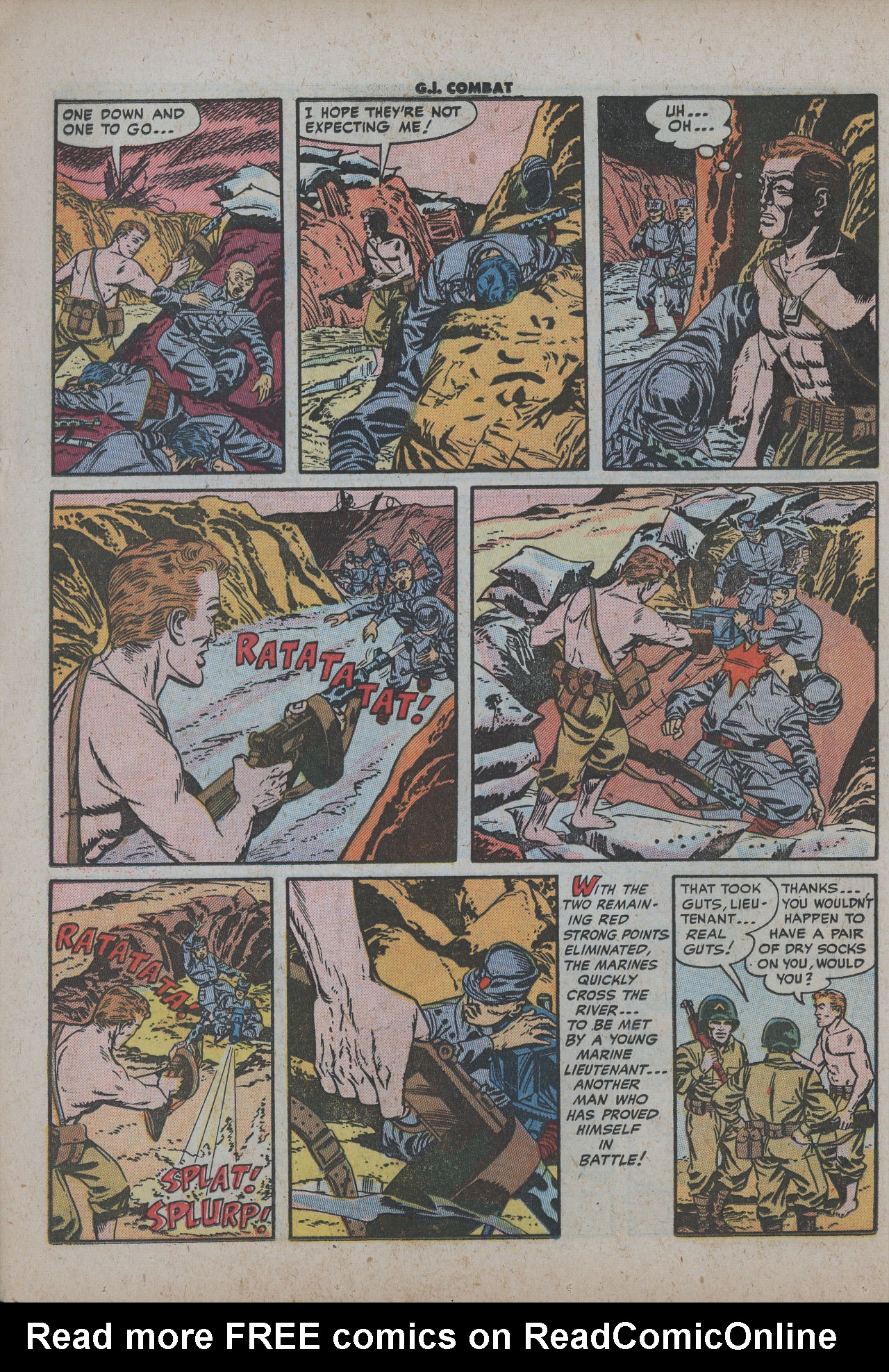 Read online G.I. Combat (1952) comic -  Issue #22 - 24