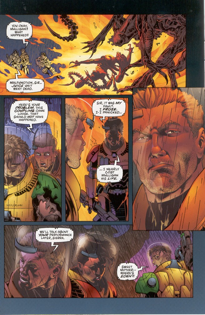 Read online Aliens: Xenogenesis comic -  Issue #3 - 22