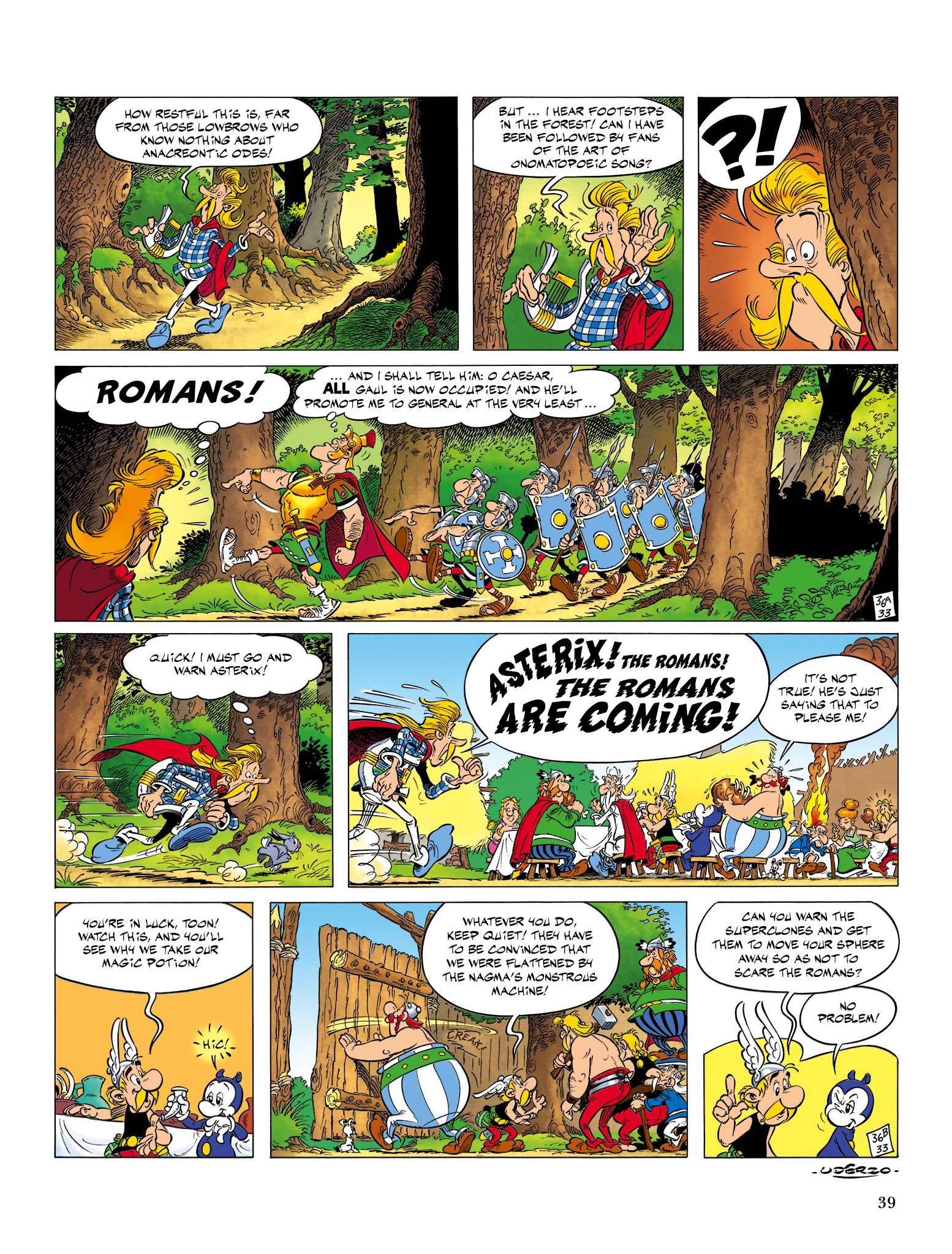 Read online Asterix comic -  Issue #33 - 40