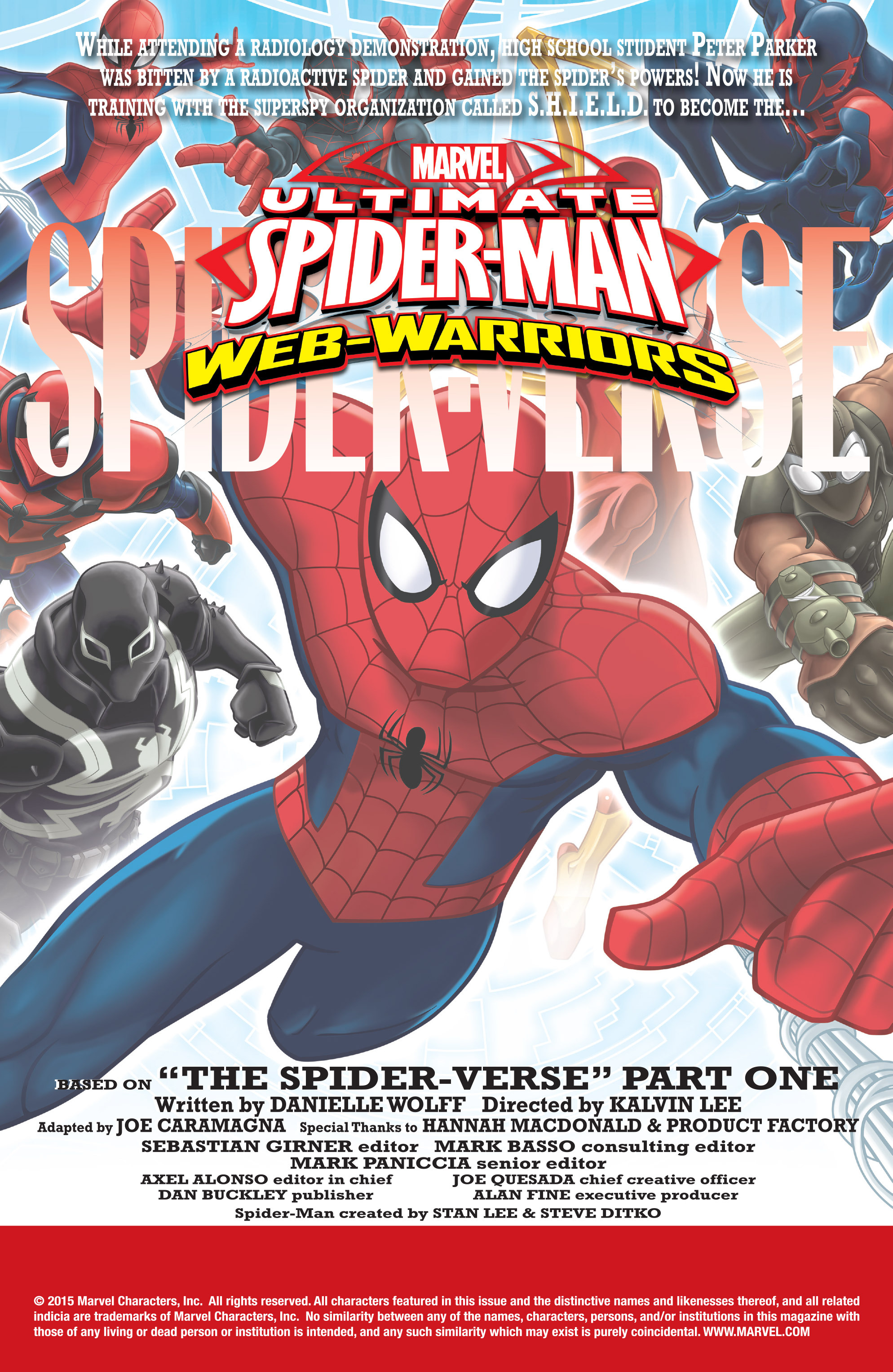 Read online Marvel Universe Ultimate Spider-Man Spider-Verse comic -  Issue #1 - 5