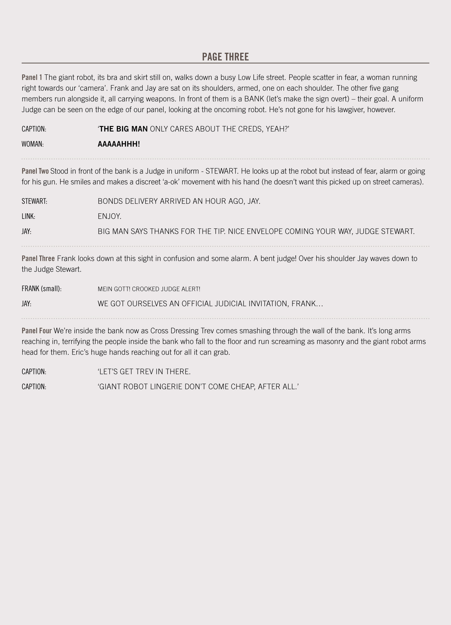 Read online 2000 AD Script Book comic -  Issue # TPB (Part 2) - 91