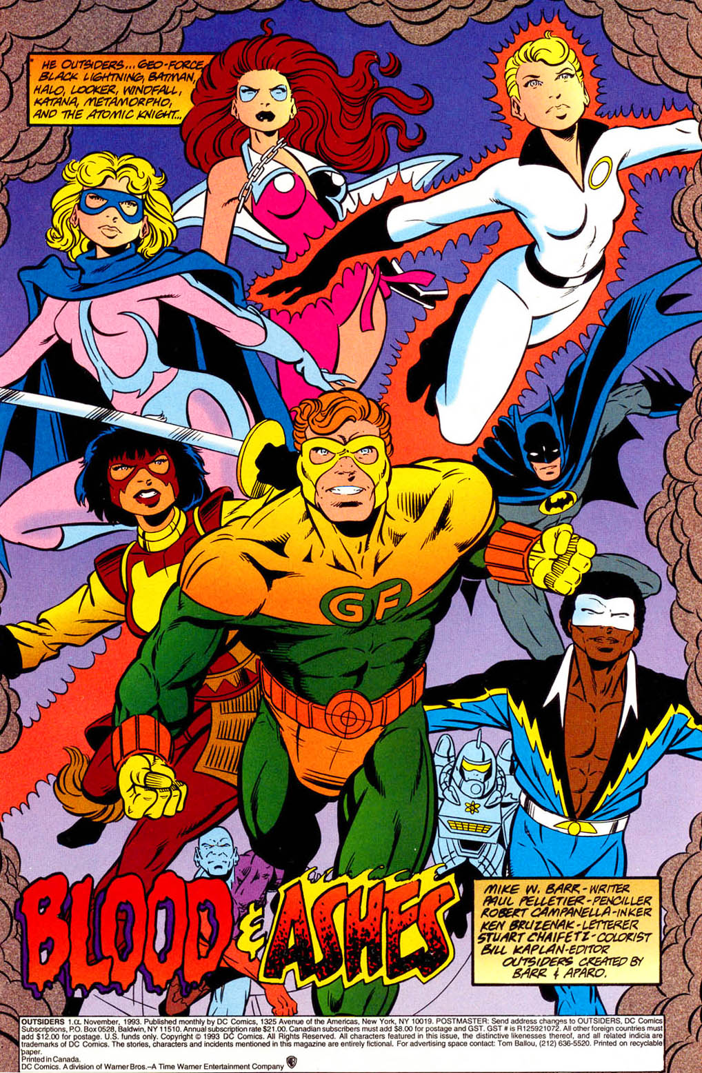 Read online Outsiders (1993) comic -  Issue #1 - Alpha - 2