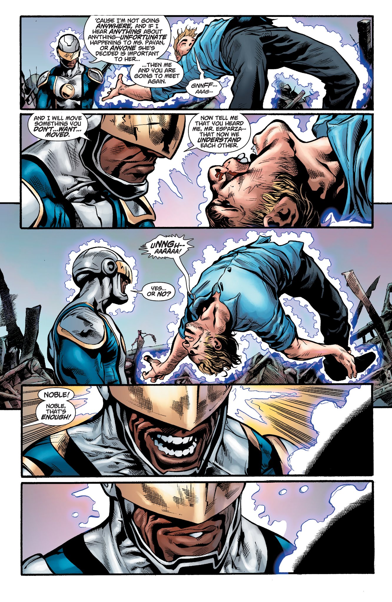 Read online Noble comic -  Issue #14 - 16