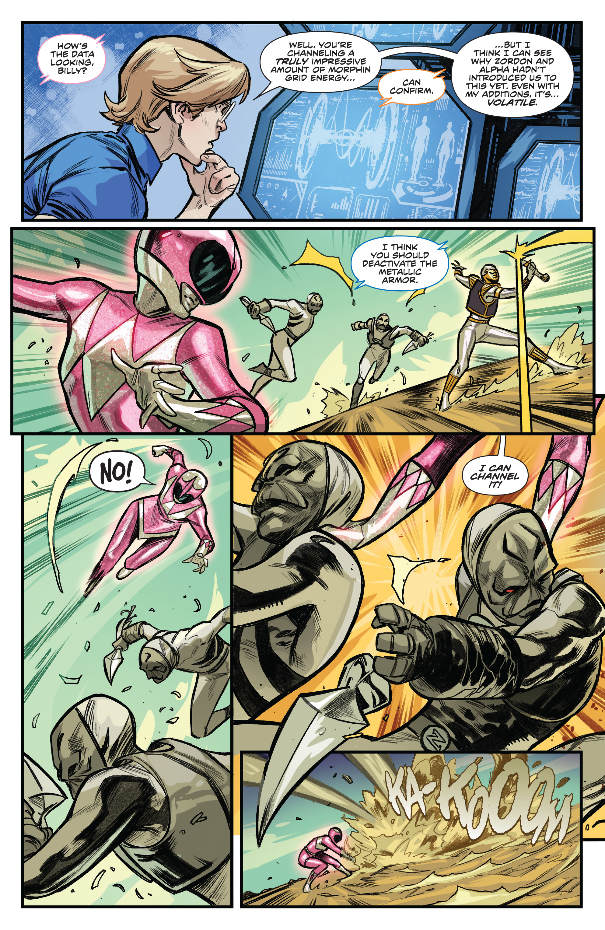 Read online Mighty Morphin comic -  Issue #21 - 20
