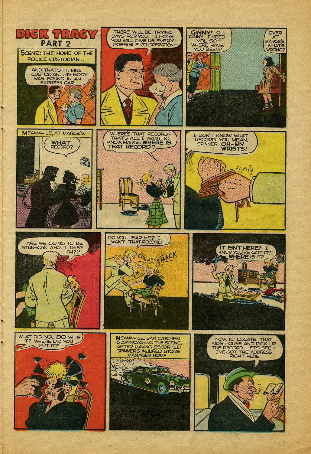 Read online Dick Tracy comic -  Issue #78 - 21
