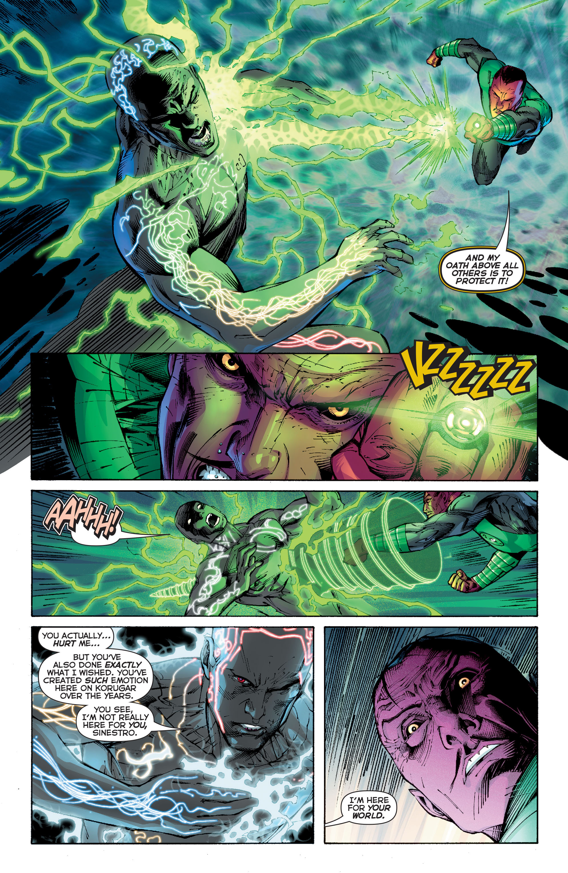 Read online Green Lantern: The Wrath of the First Lantern comic -  Issue # TPB - 185