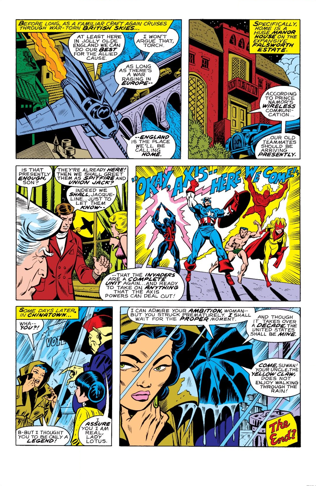 Read online The Invaders Classic comic -  Issue # TPB 2 (Part 4) - 42