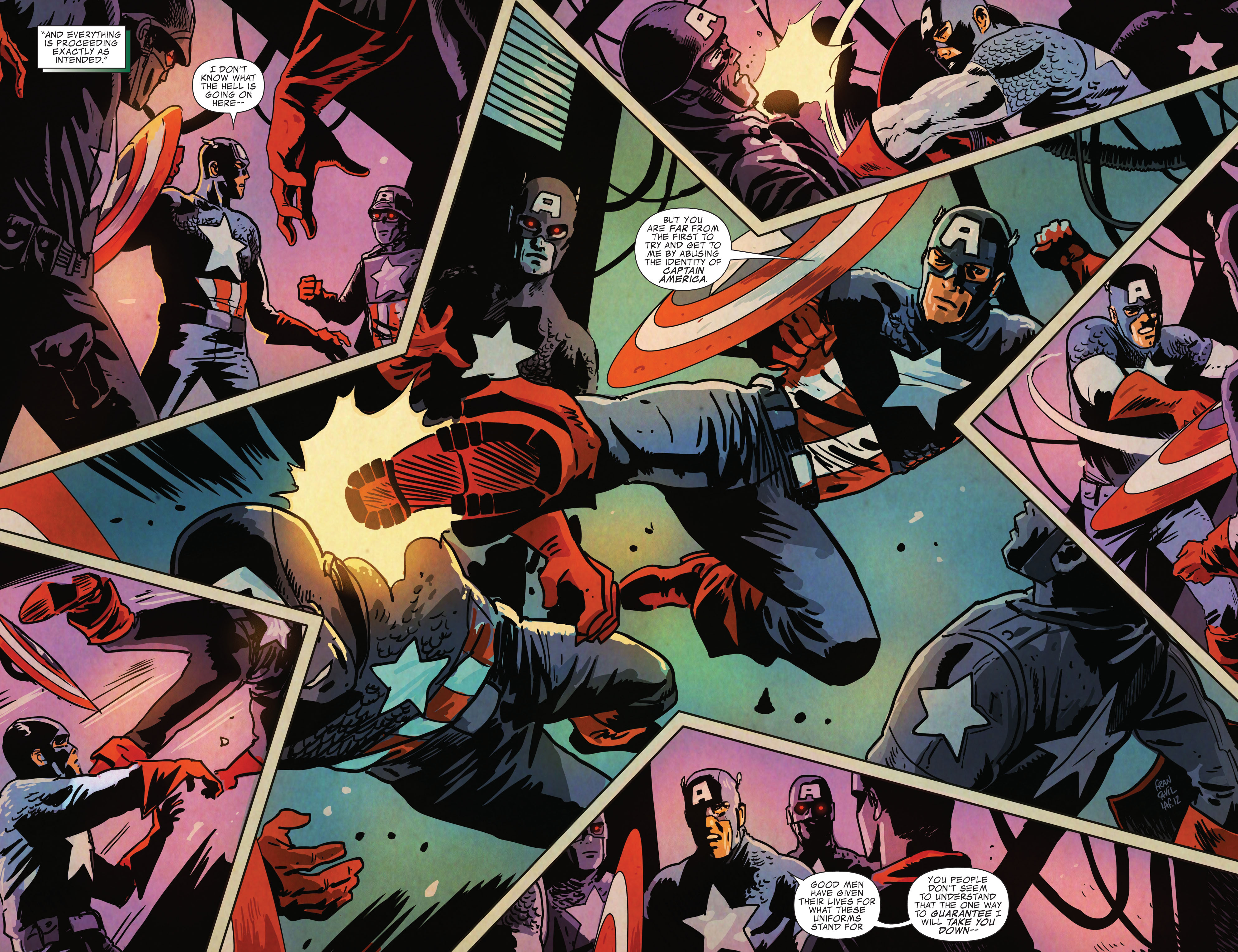 Read online Captain America And Bucky comic -  Issue #627 - 9