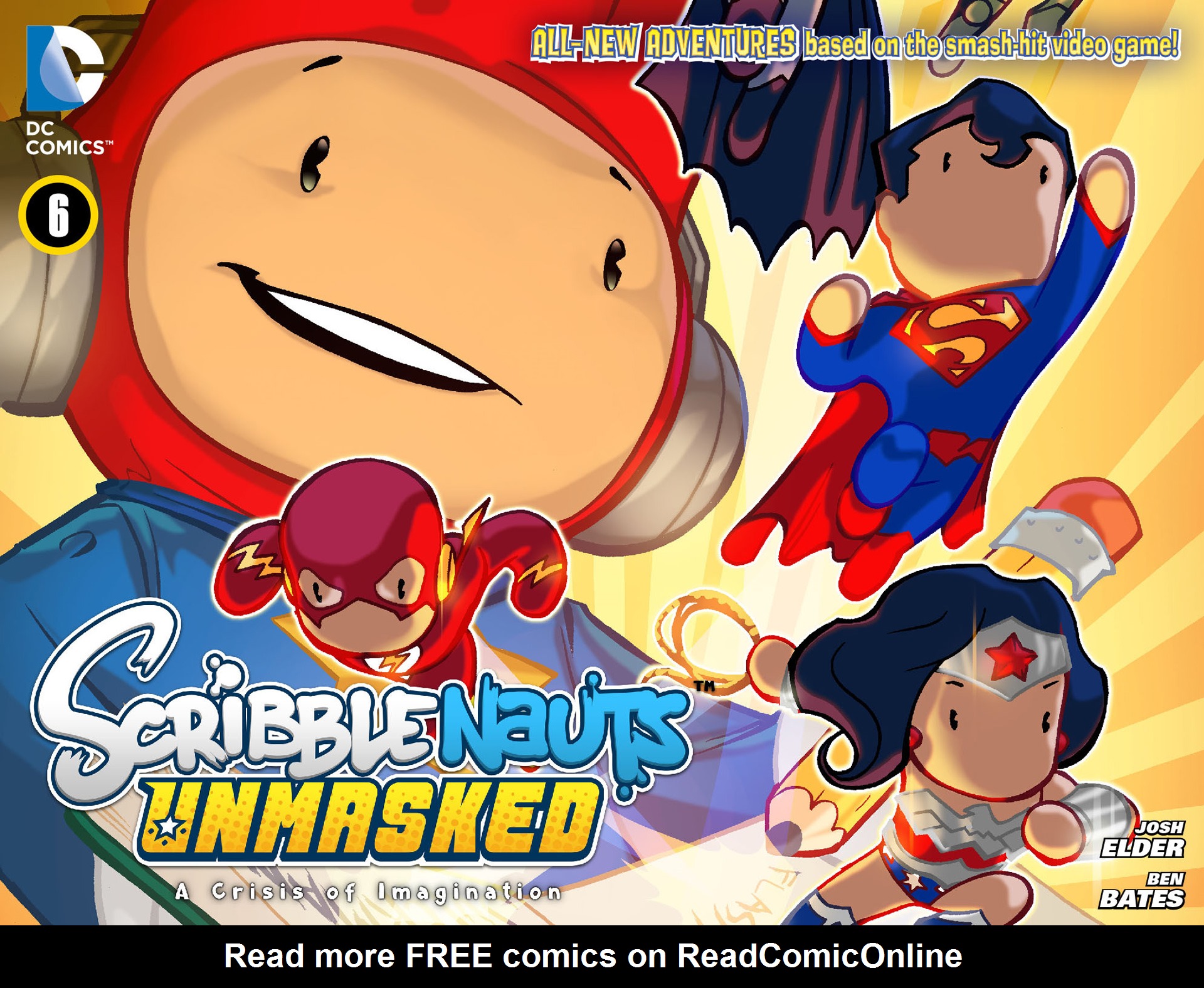Read online Scribblenauts Unmasked: A Crisis of Imagination comic -  Issue #6 - 1