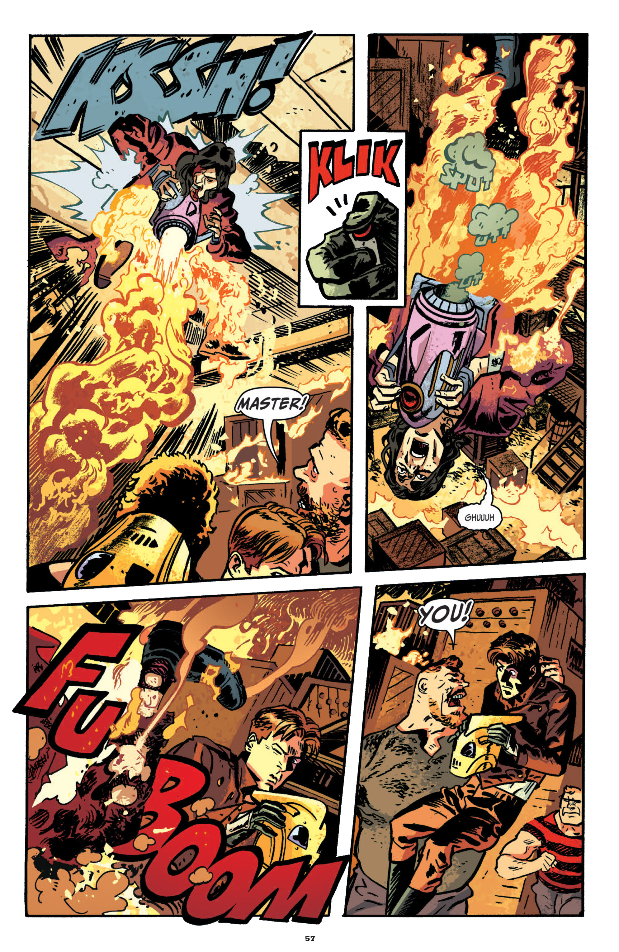 Read online The Rocketeer: Cargo of Doom comic -  Issue # TPB - 55
