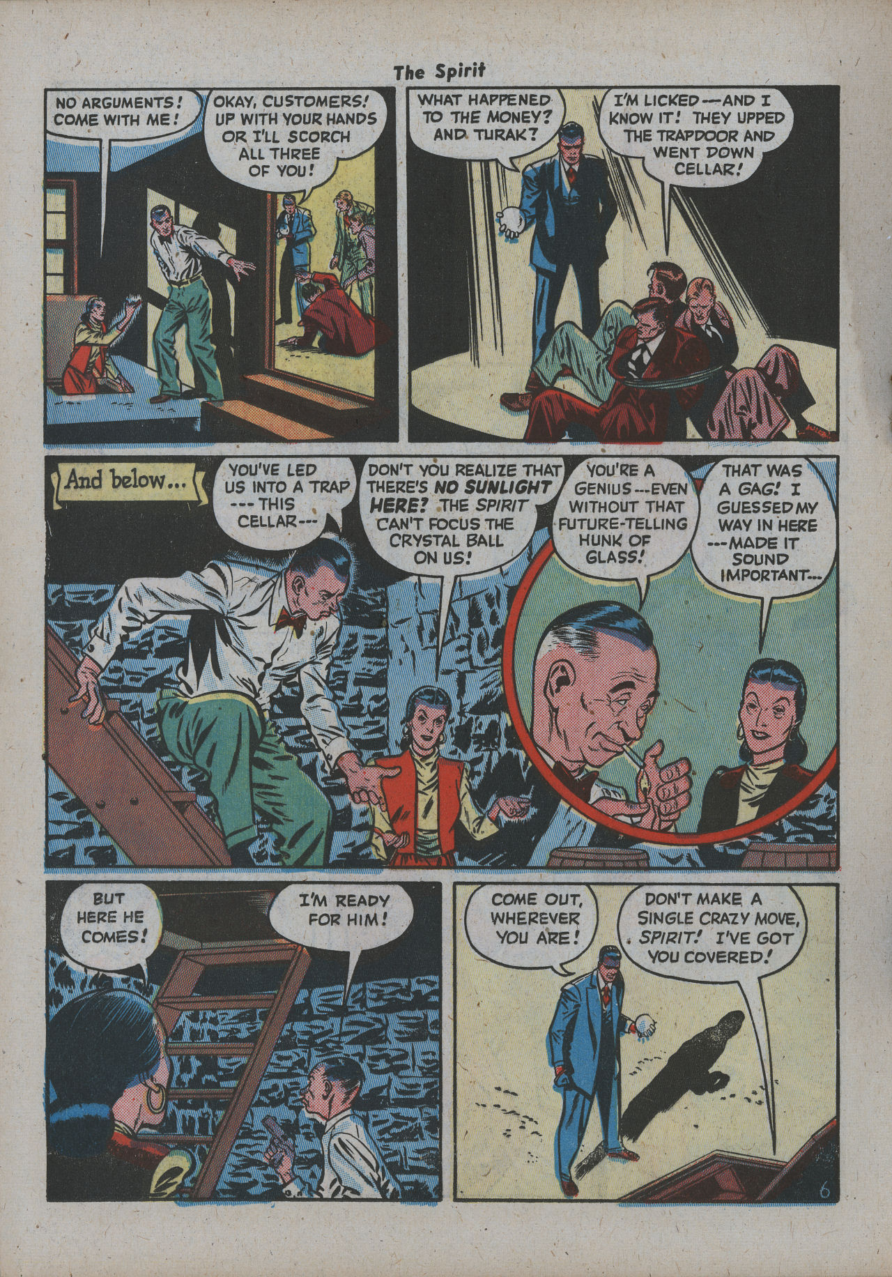 Read online The Spirit (1944) comic -  Issue #15 - 16