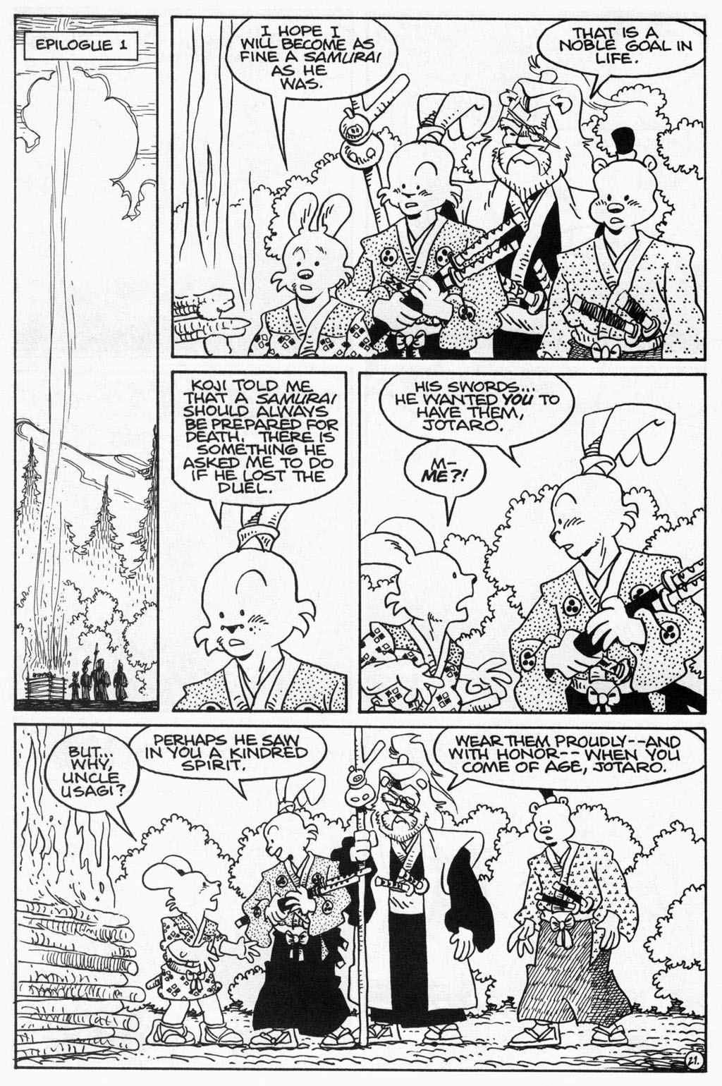 Usagi Yojimbo (1996) Issue #60 #60 - English 22