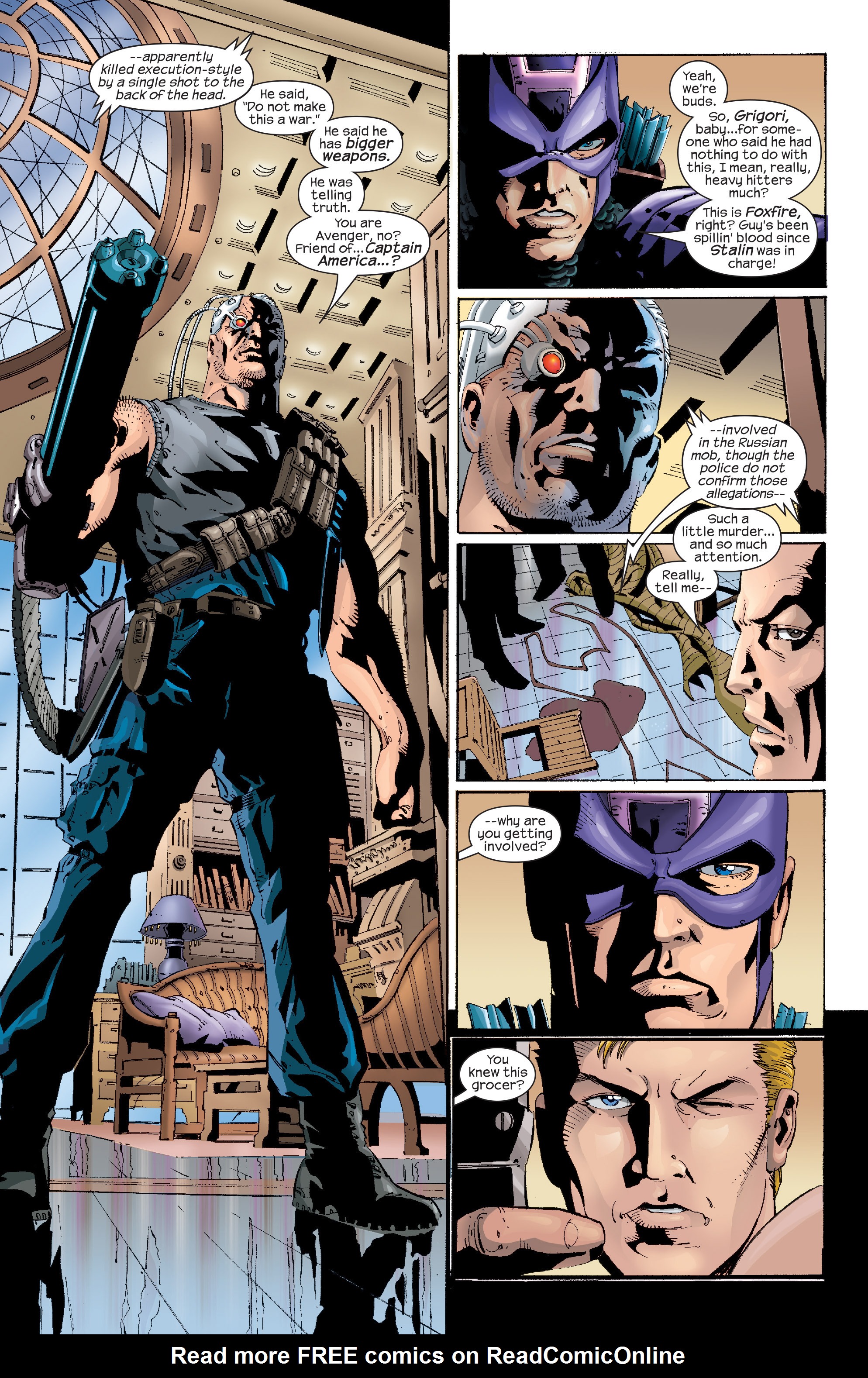 Read online Hawkeye (2003) comic -  Issue #7 - 9