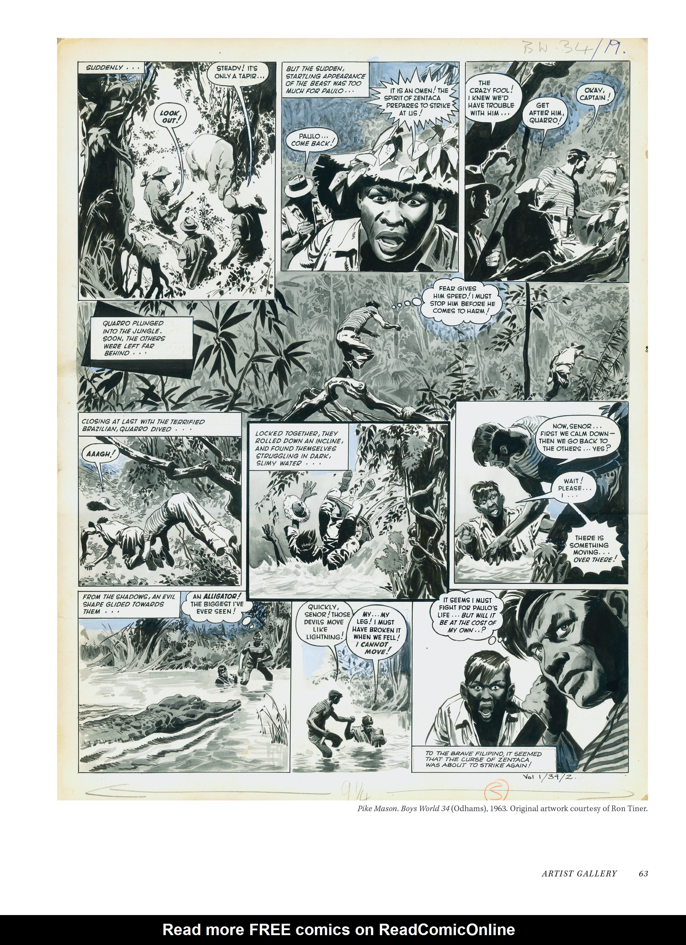 Read online Masters of Spanish Comic Book Art comic -  Issue # TPB (Part 1) - 64