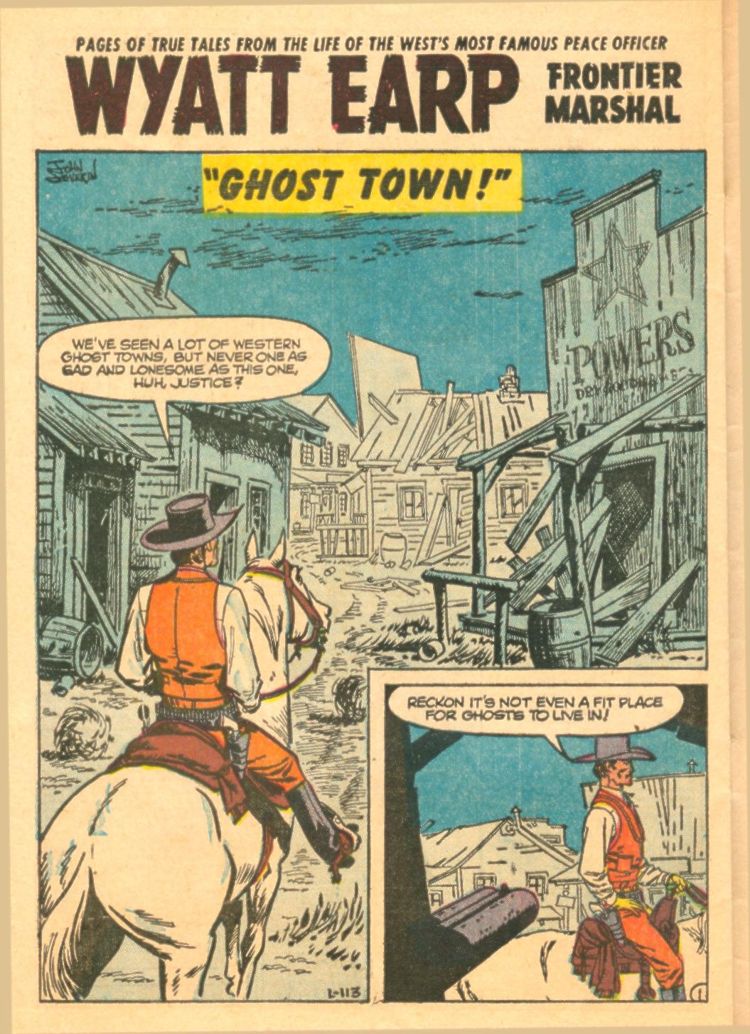 Read online Wyatt Earp comic -  Issue #9 - 28