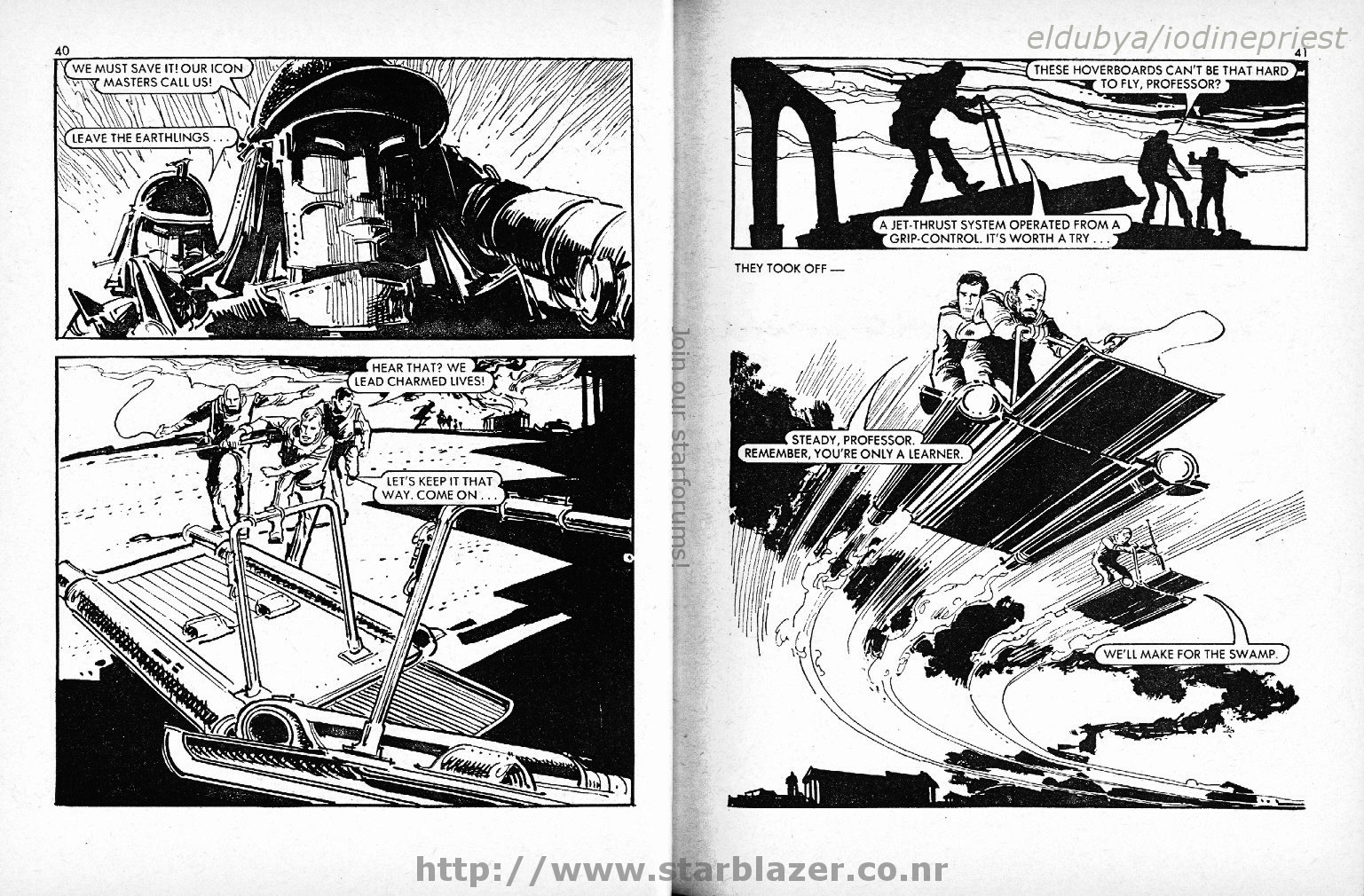 Read online Starblazer comic -  Issue #129 - 22