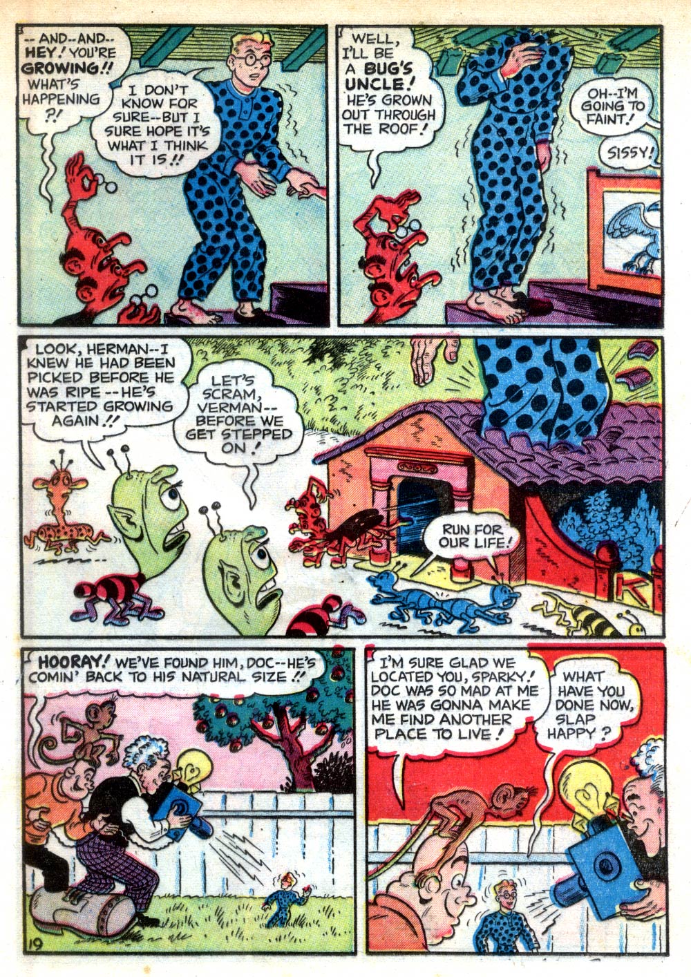 Read online Sparky Watts comic -  Issue #8 - 21