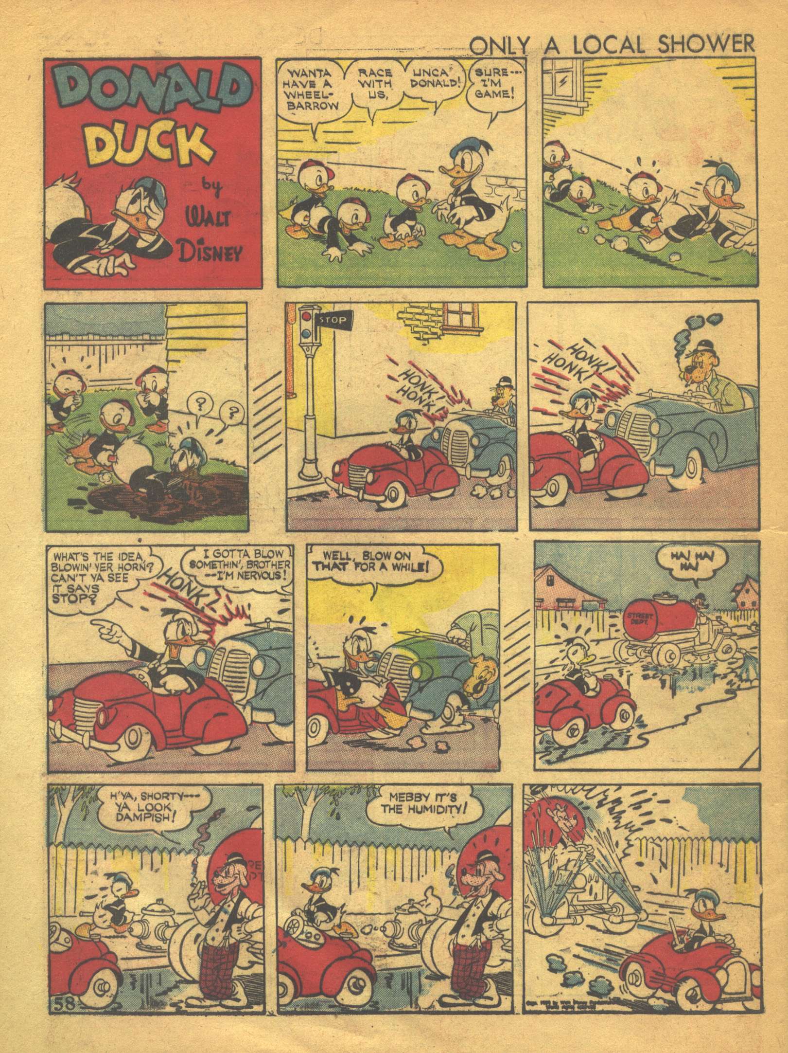 Read online Walt Disney's Comics and Stories comic -  Issue #17 - 60