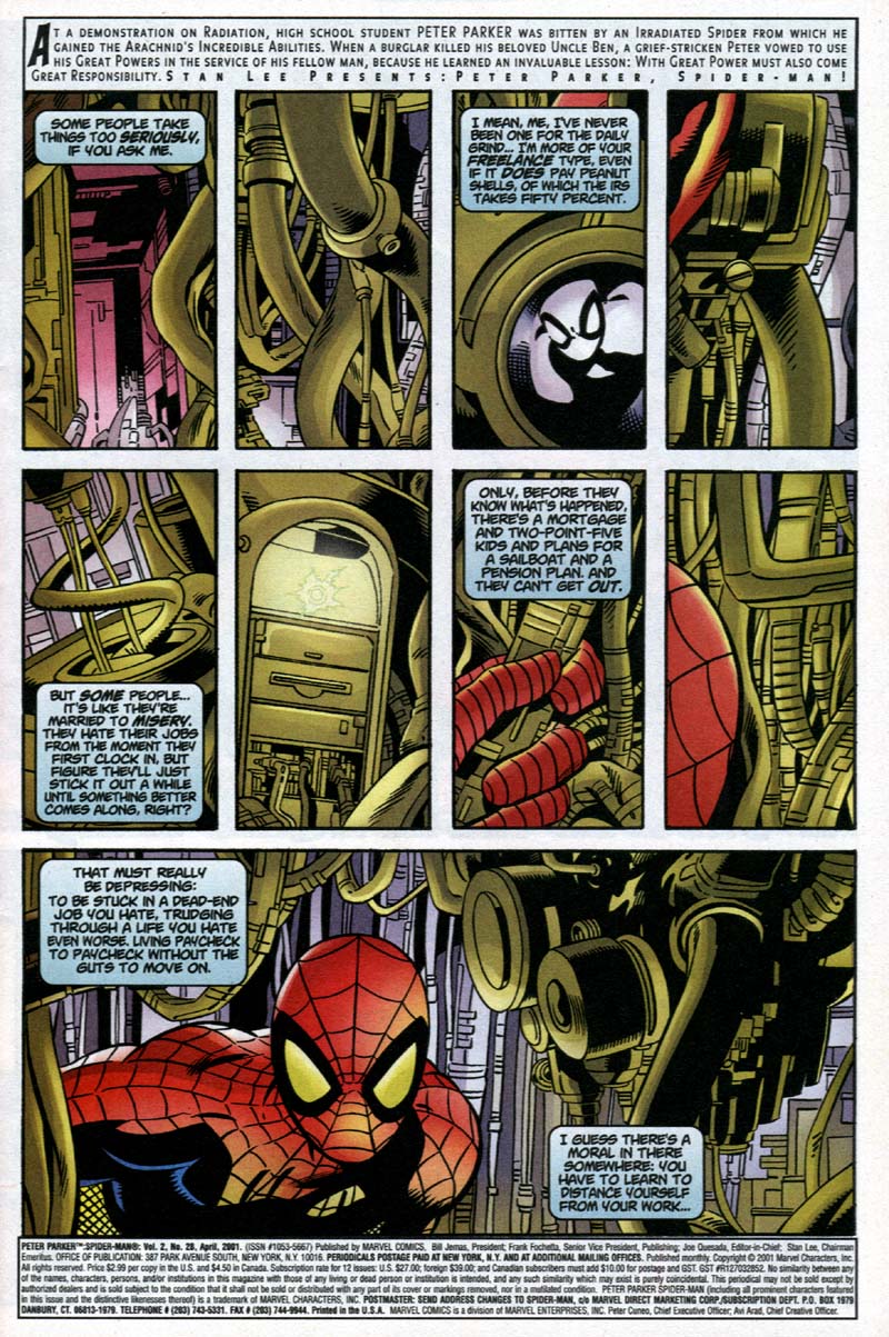 Read online Peter Parker: Spider-Man comic -  Issue #28 - 2