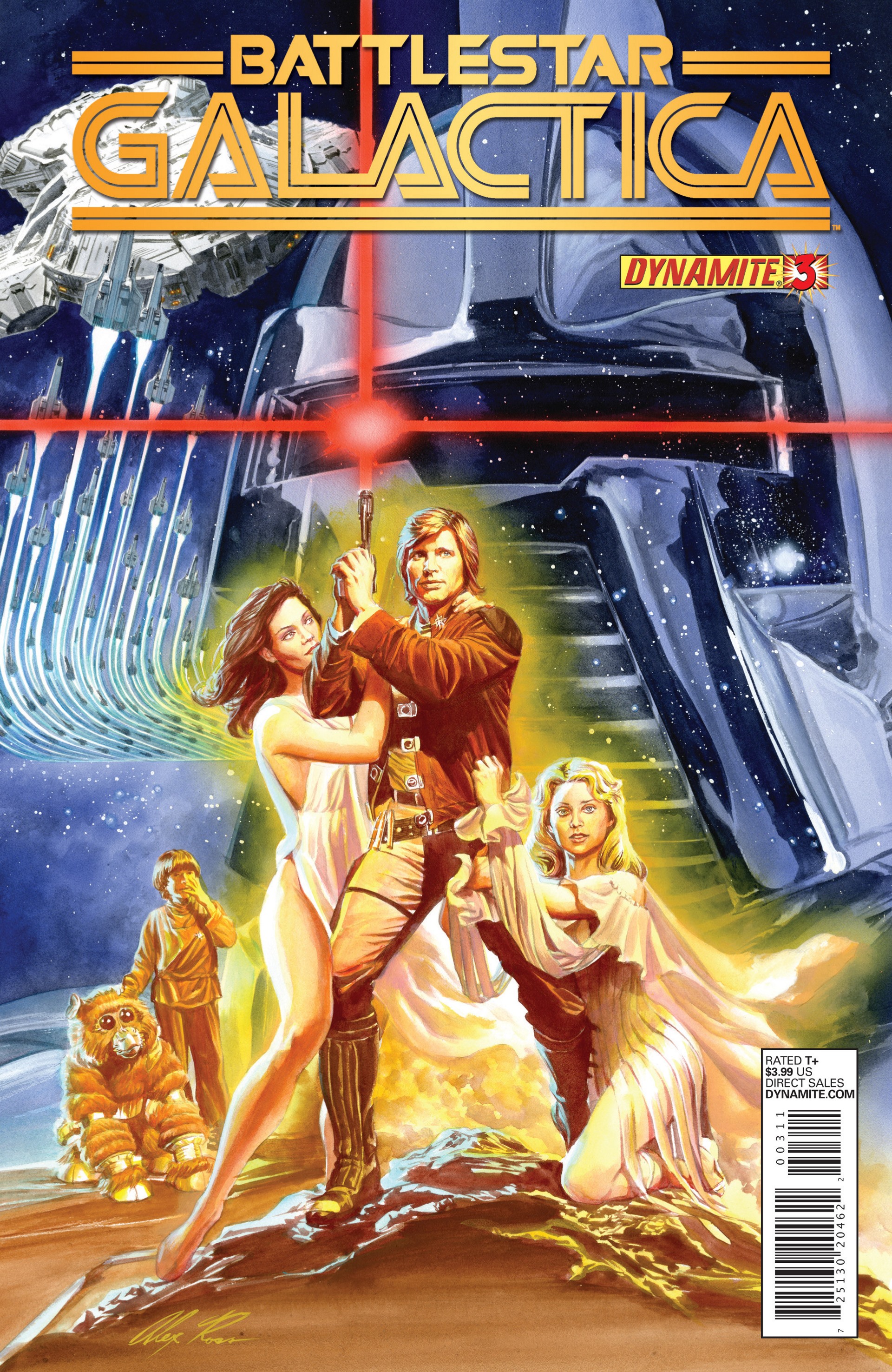 Read online Classic Battlestar Galactica (2013) comic -  Issue #3 - 1