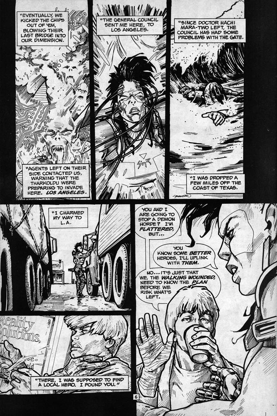 Read online Torg comic -  Issue #2 - 8