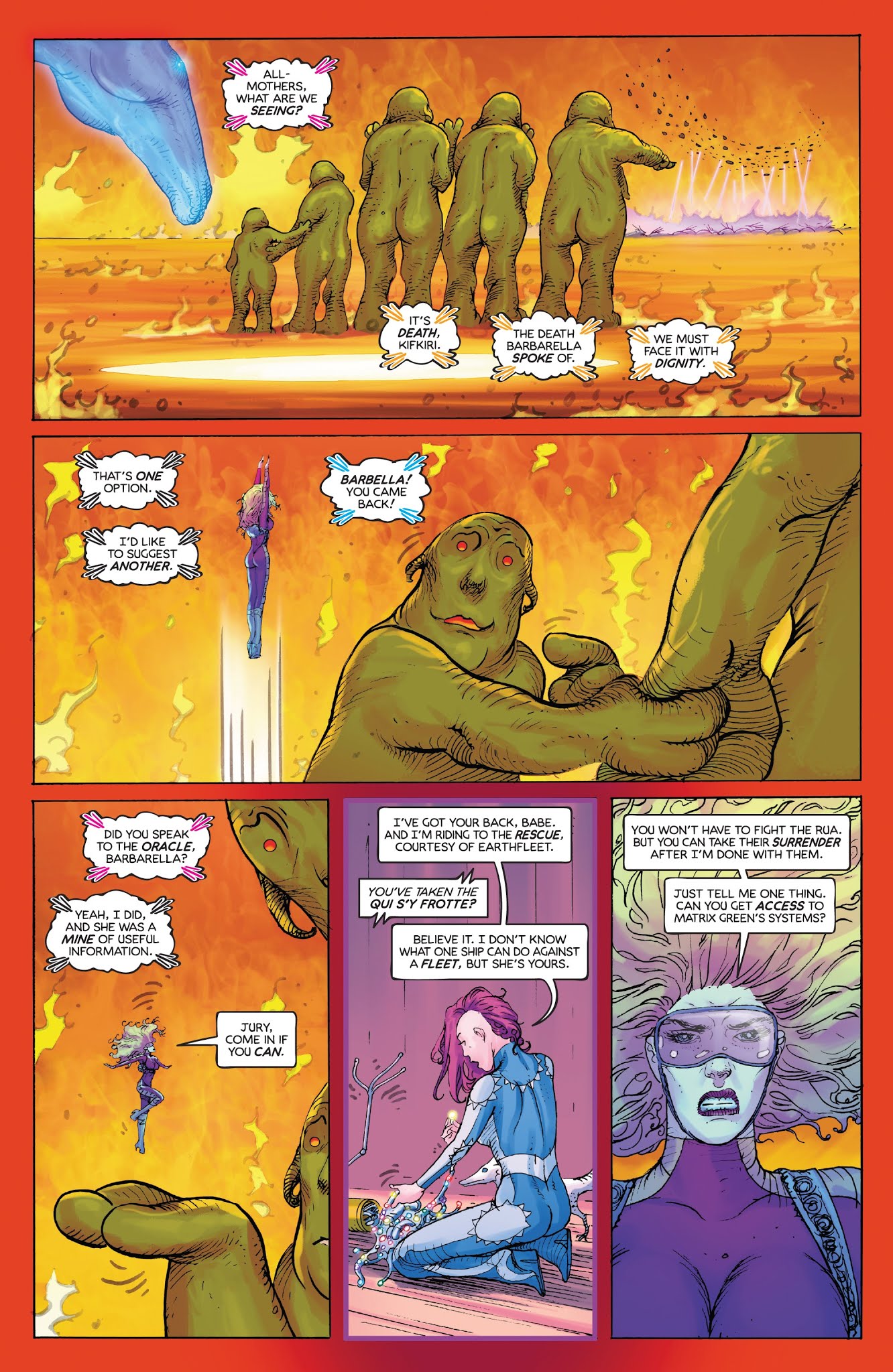 Read online Barbarella (2017) comic -  Issue #11 - 19