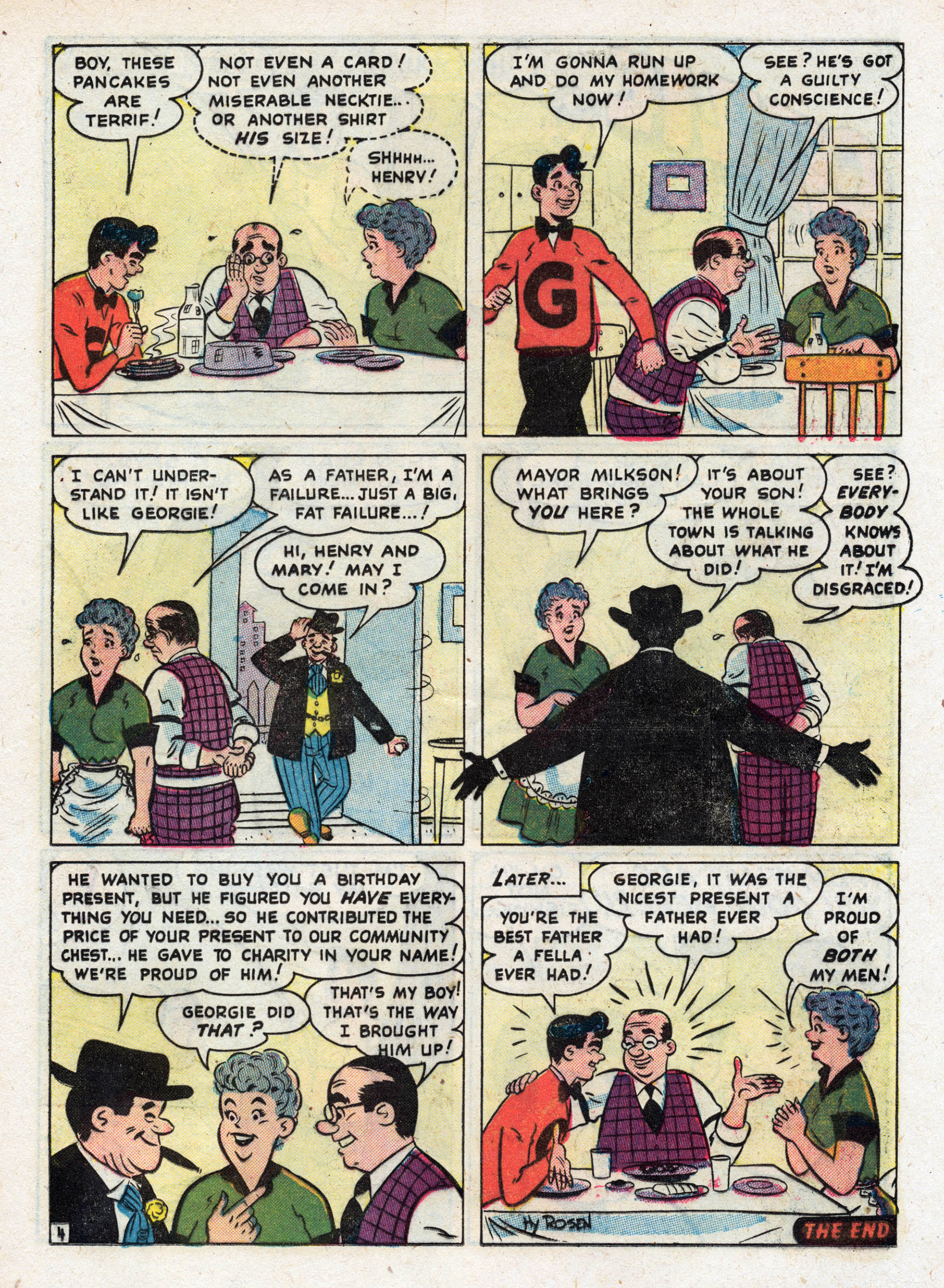 Read online Georgie Comics (1949) comic -  Issue #37 - 13