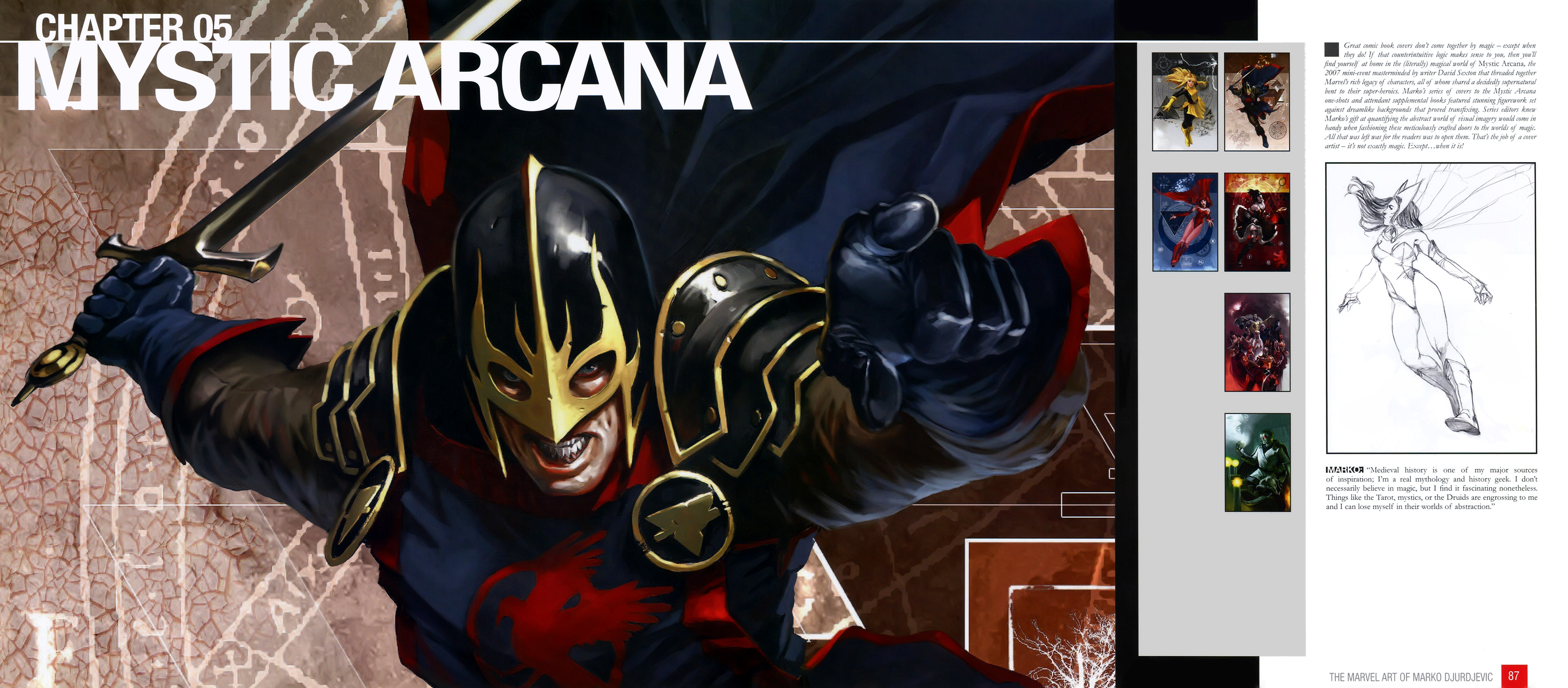 Read online The Marvel Art of Marko Djurdjevic comic -  Issue # TPB (Part 1) - 86