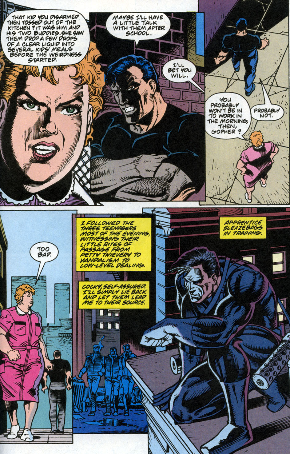 Read online The Punisher Back to School Special comic -  Issue #3 - 18