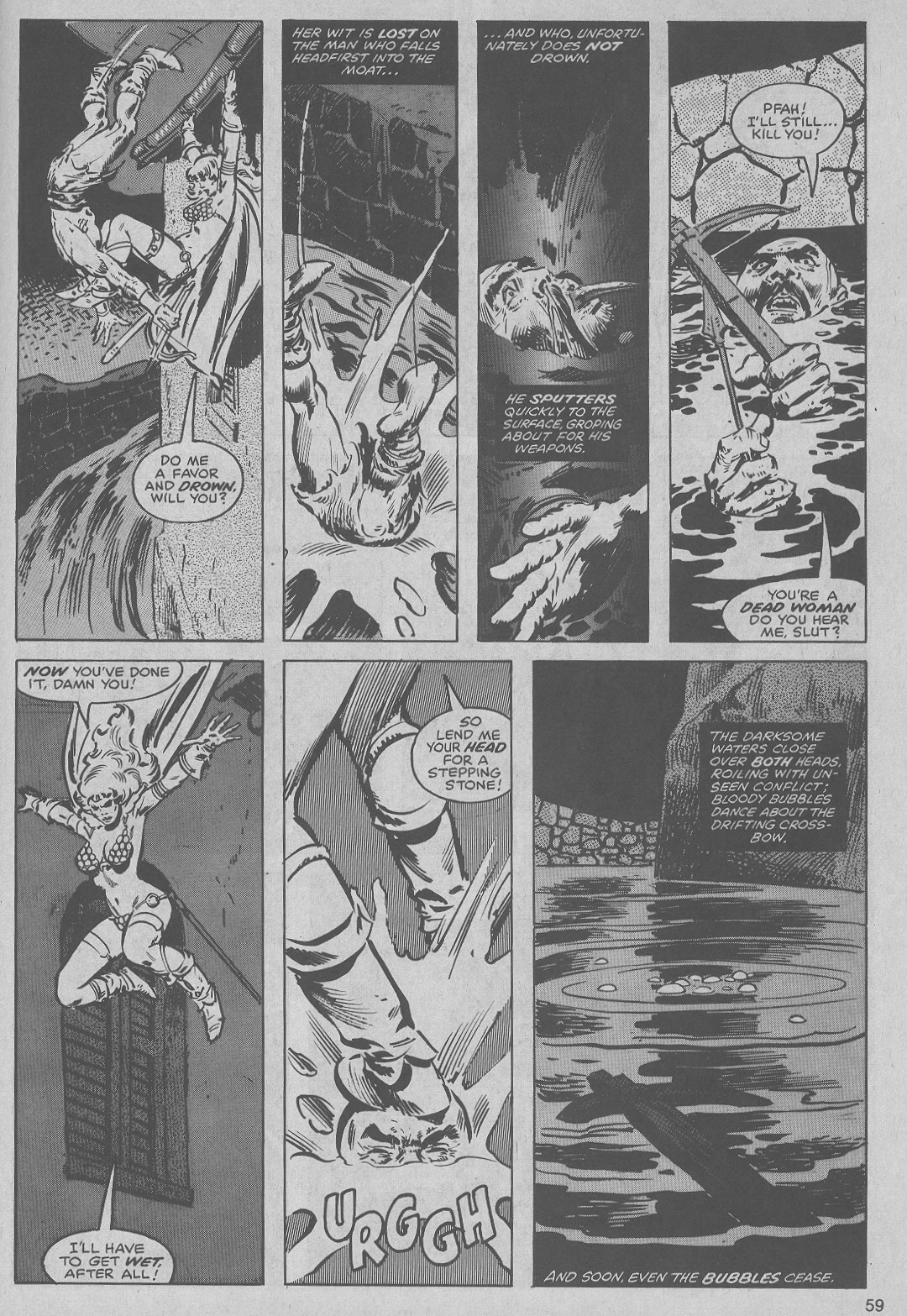 Read online The Savage Sword Of Conan comic -  Issue #45 - 59