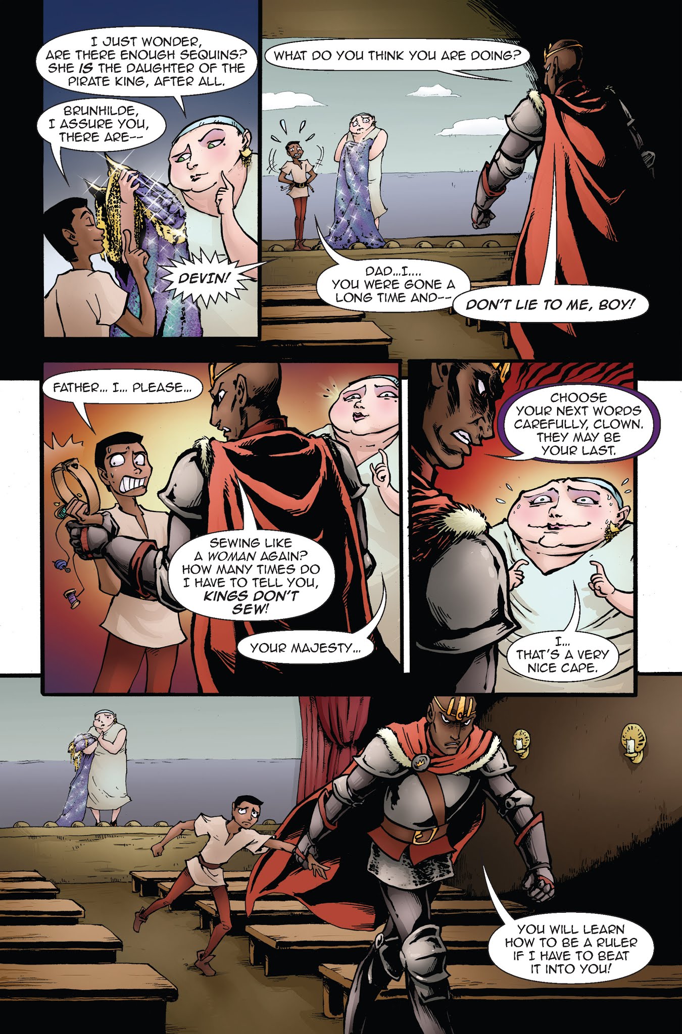 Read online Princeless Book 4: Be Yourself (2015) comic -  Issue #1 - 6