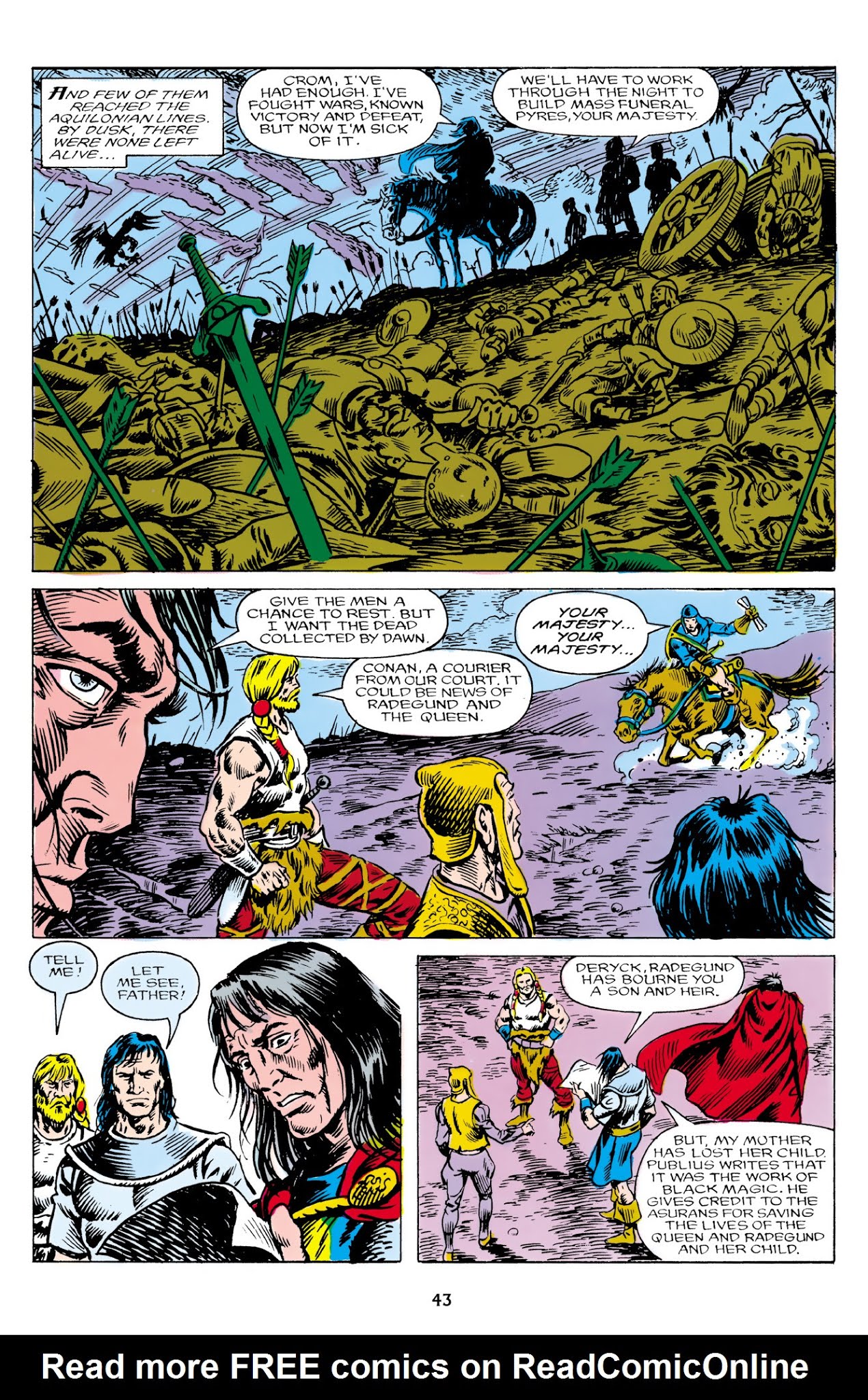 Read online The Chronicles of King Conan comic -  Issue # TPB 10 (Part 1) - 44