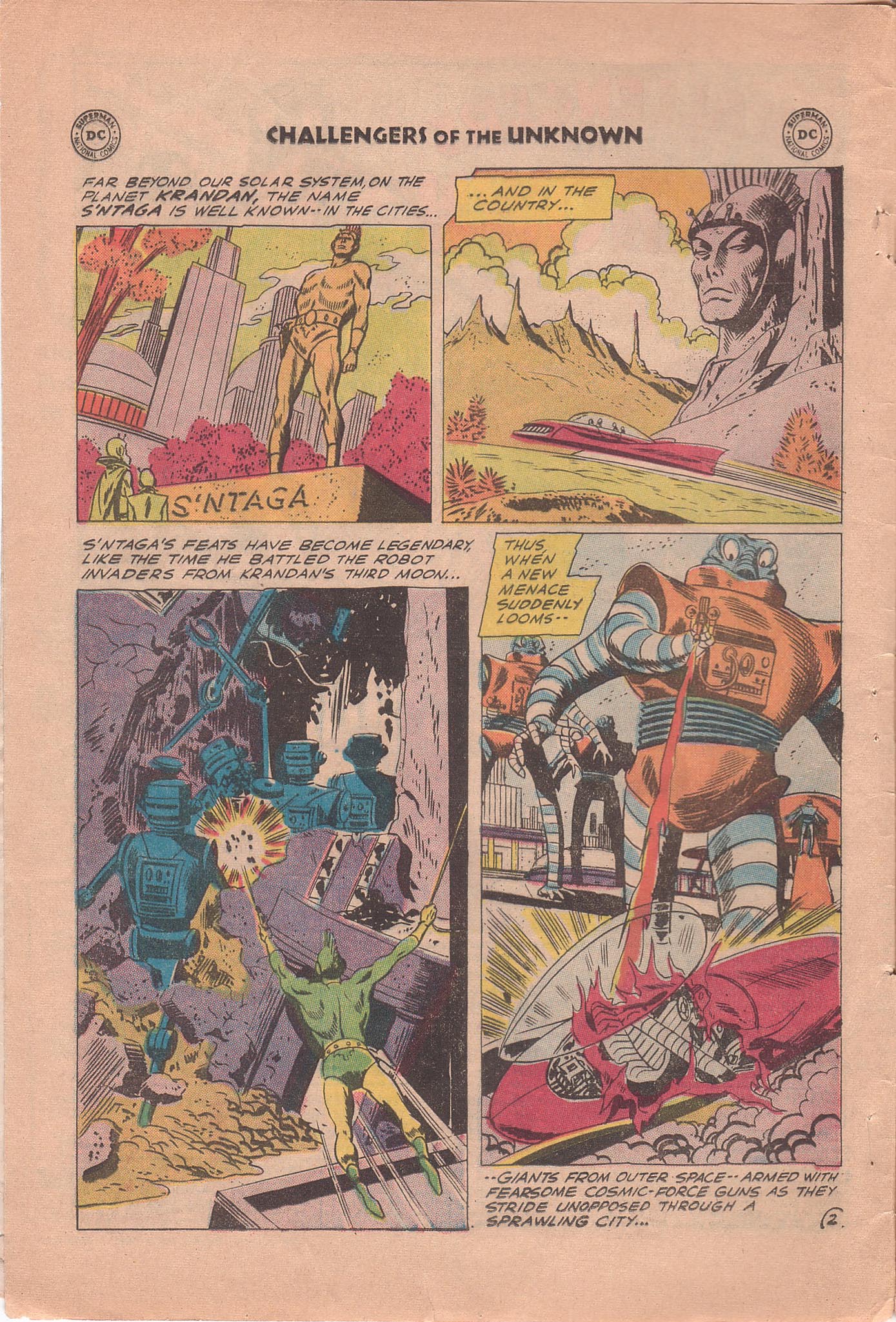 Challengers of the Unknown (1958) Issue #12 #12 - English 4