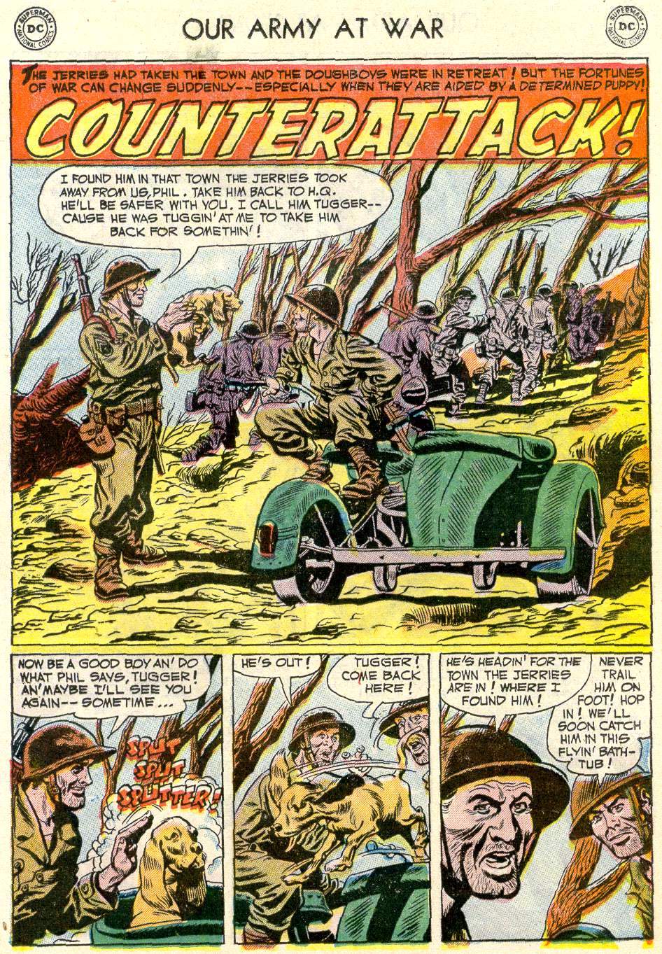 Read online Our Army at War (1952) comic -  Issue #7 - 21