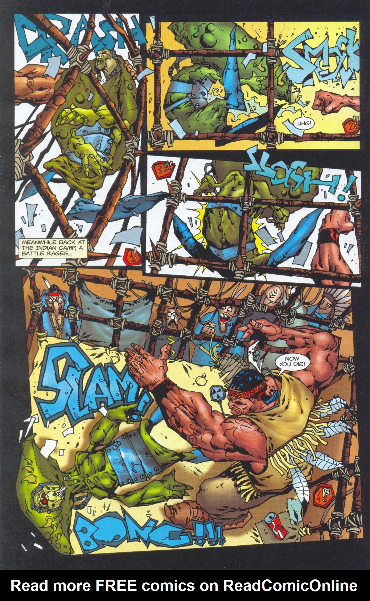 Read online Dead or Alive -- A Cyberpunk Western comic -  Issue #3 - 10