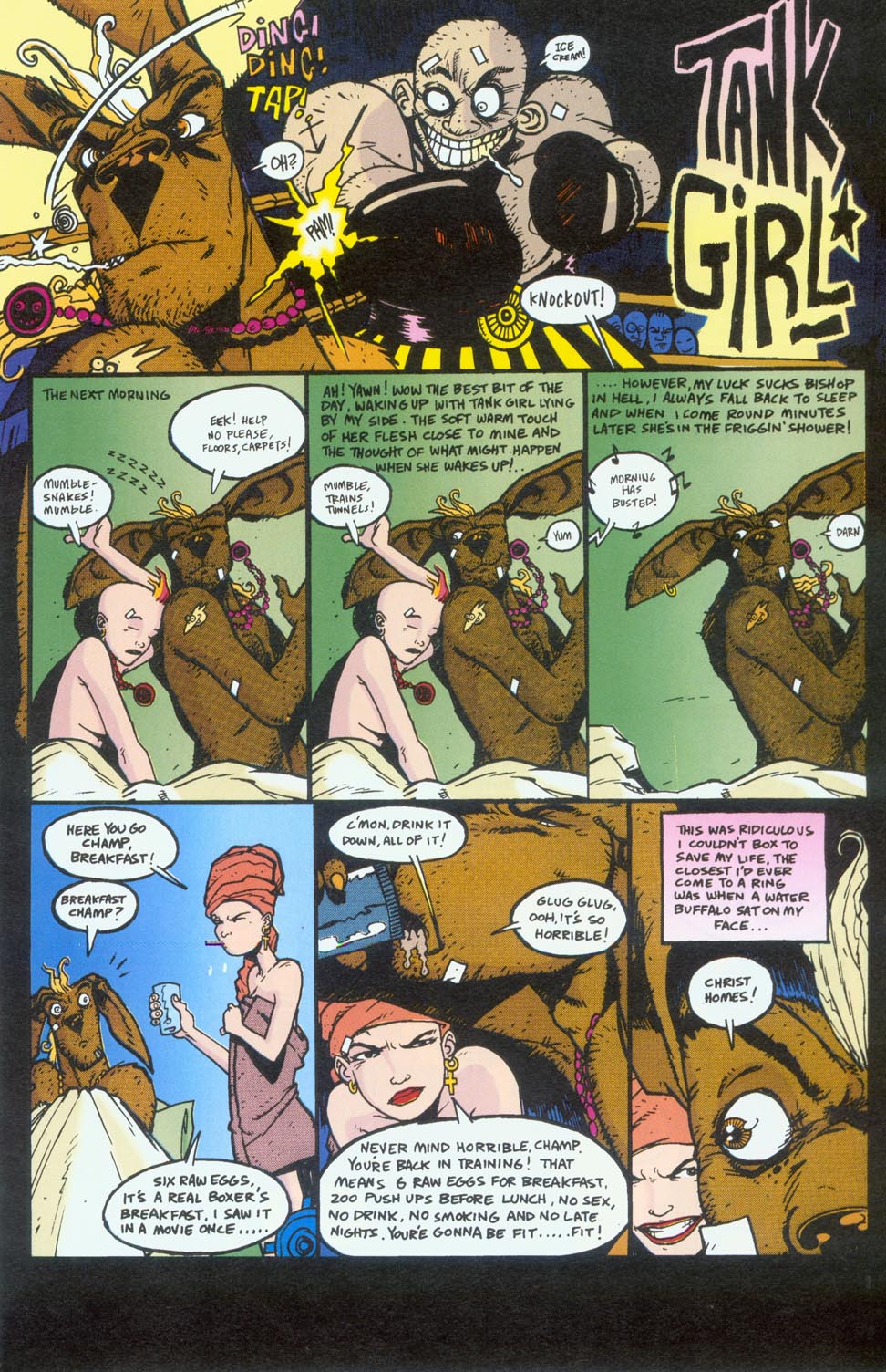 Read online Hewlett and Martin's Tank Girl comic -  Issue # TPB - 81