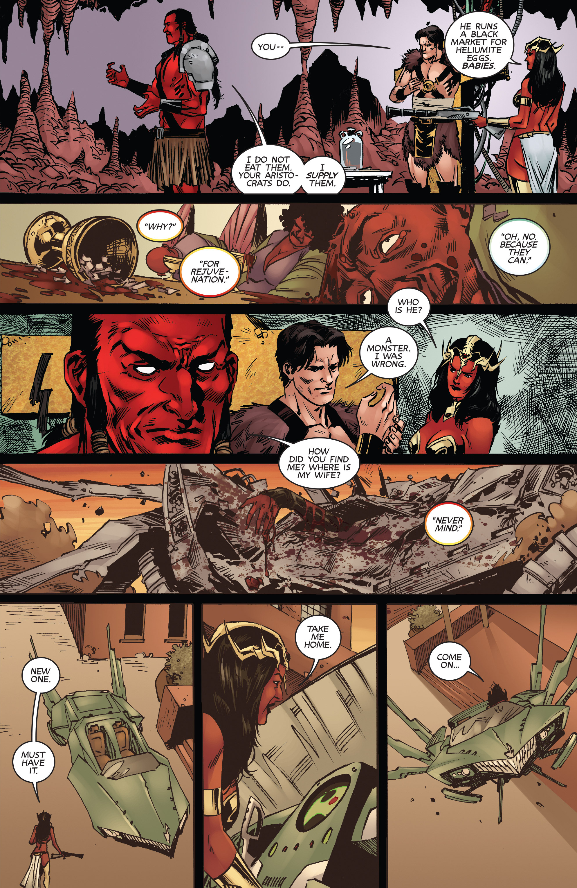 Read online Dejah of Mars comic -  Issue #4 - 13