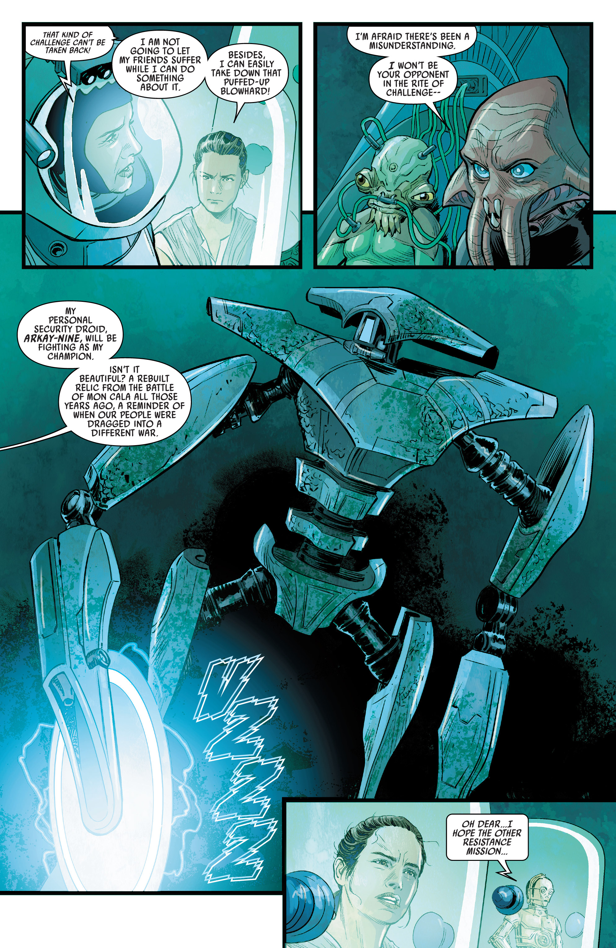 Read online Journey to Star Wars: The Rise Of Skywalker - Allegiance comic -  Issue #3 - 6