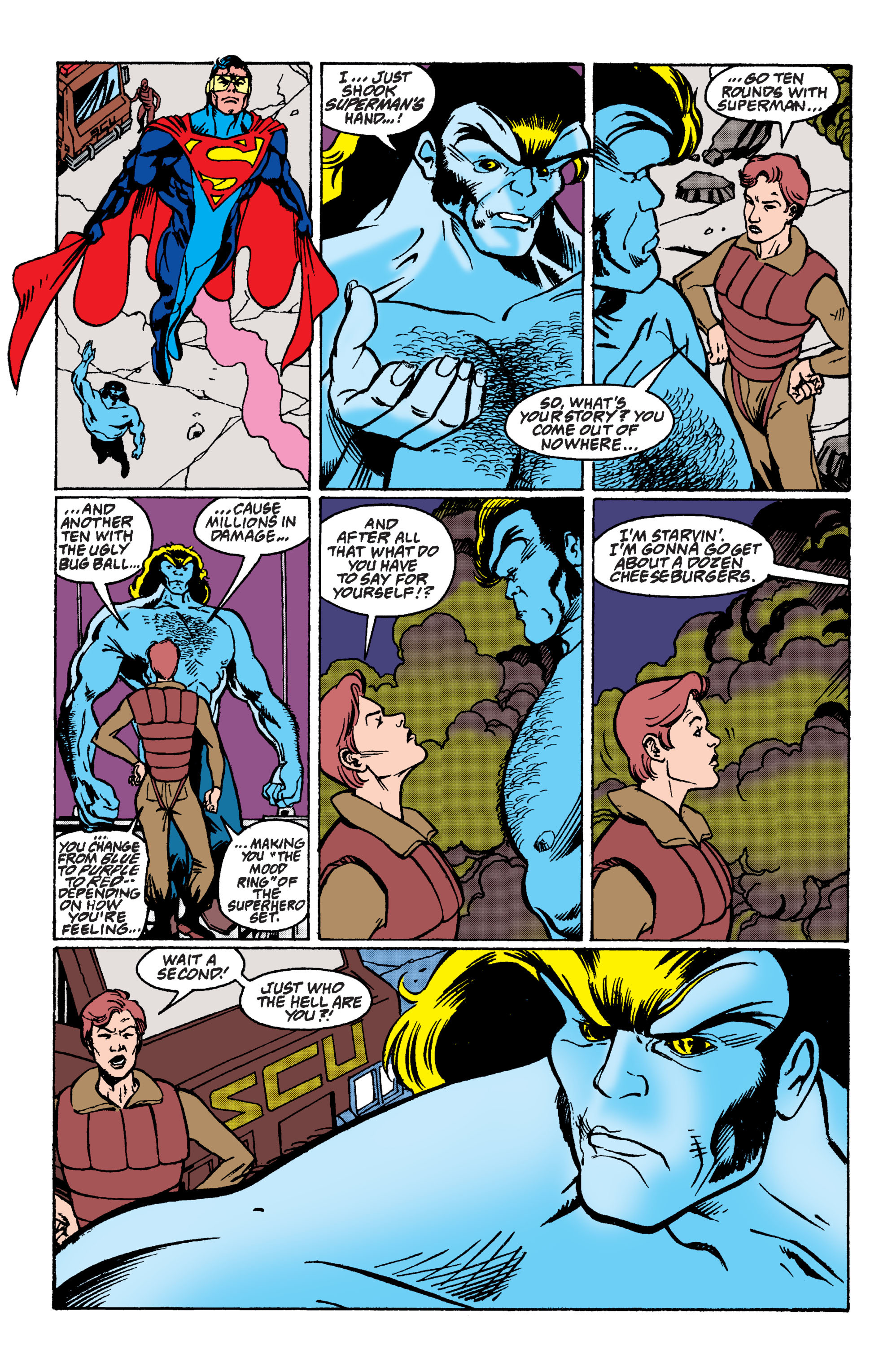 Read online Superman: The Death and Return of Superman Omnibus comic -  Issue # TPB (Part 10) - 57
