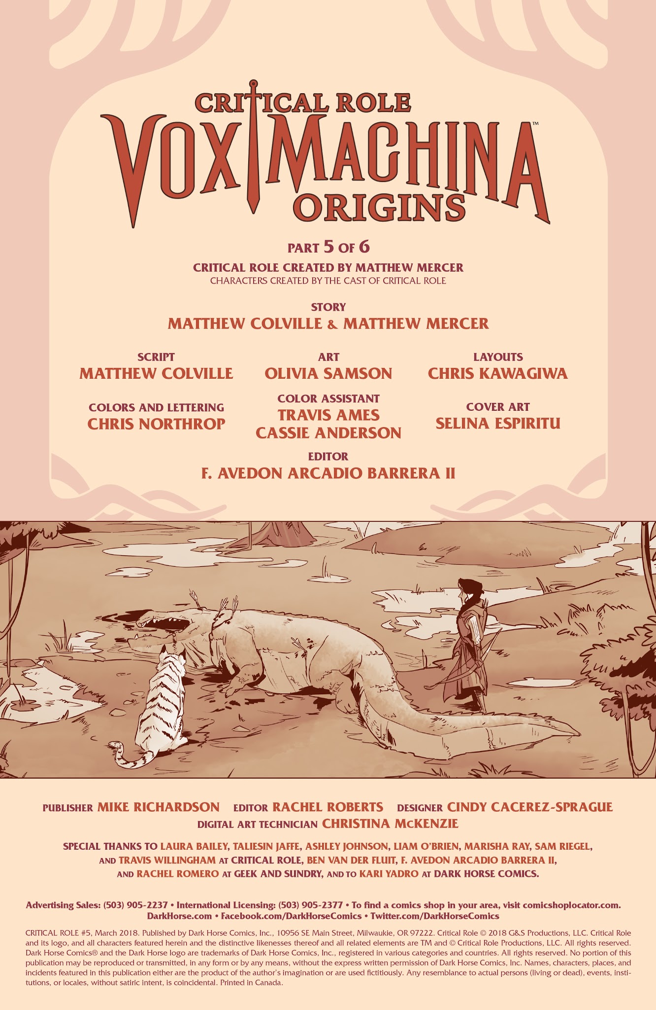 Read online Critical Role comic -  Issue #5 - 2