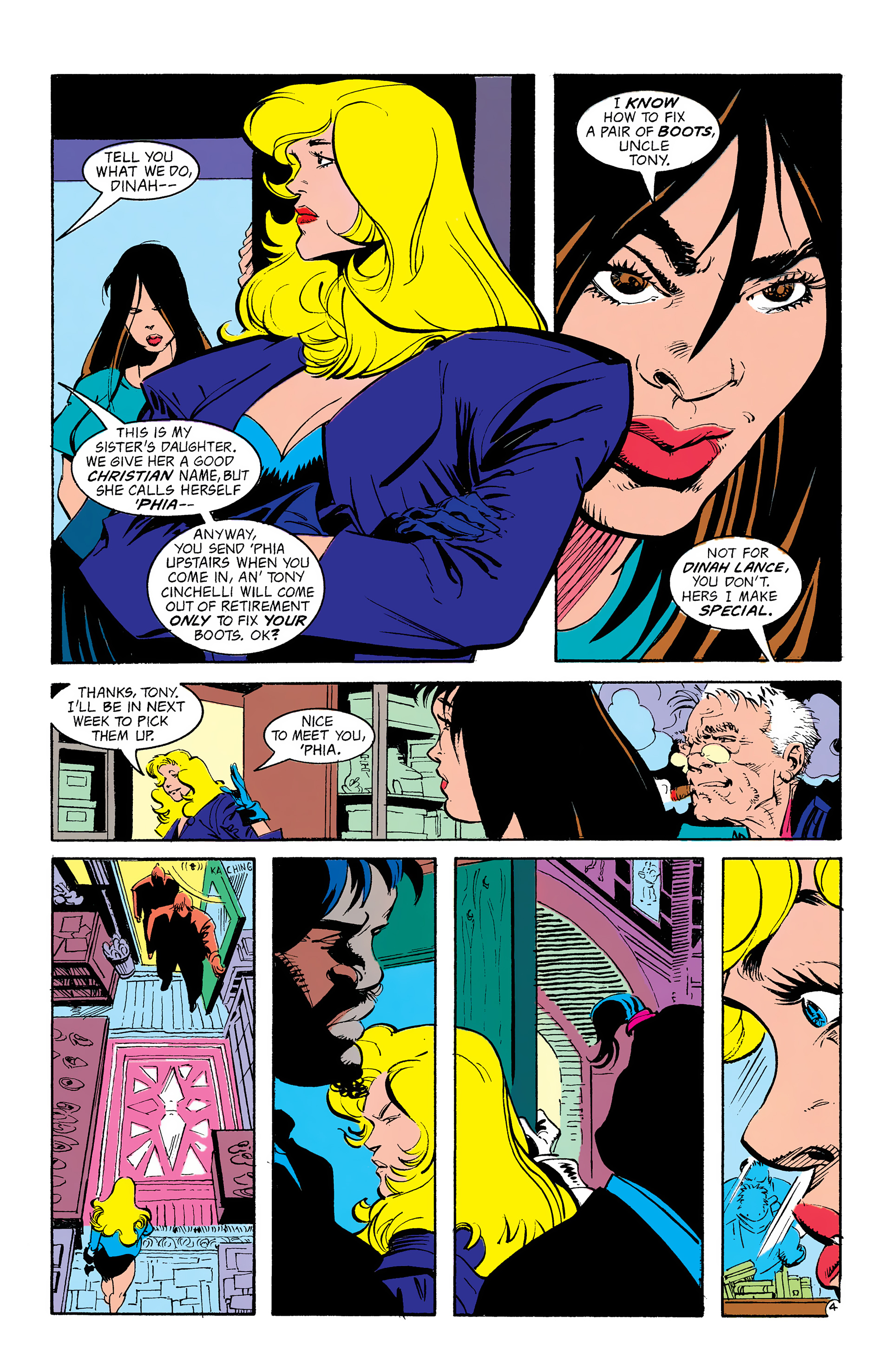 Read online Black Canary (1993) comic -  Issue #4 - 5