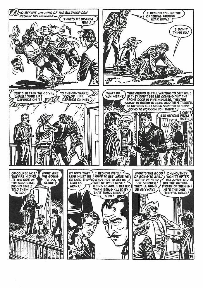 Read online Lash LaRue Western comic -  Issue #2 - 26