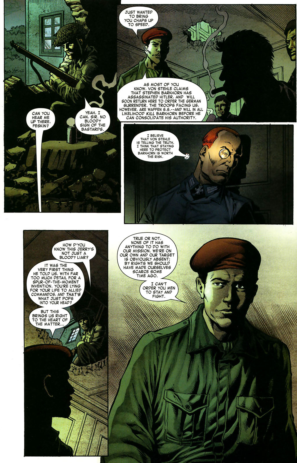 Read online Fury: Peacemaker comic -  Issue #5 - 17