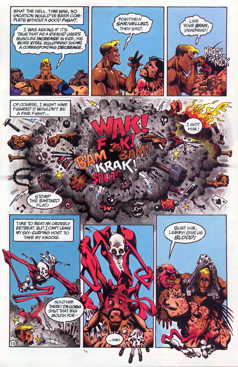 Read online Lobo/Deadman: The Brave and the Bald comic -  Issue # Full - 14