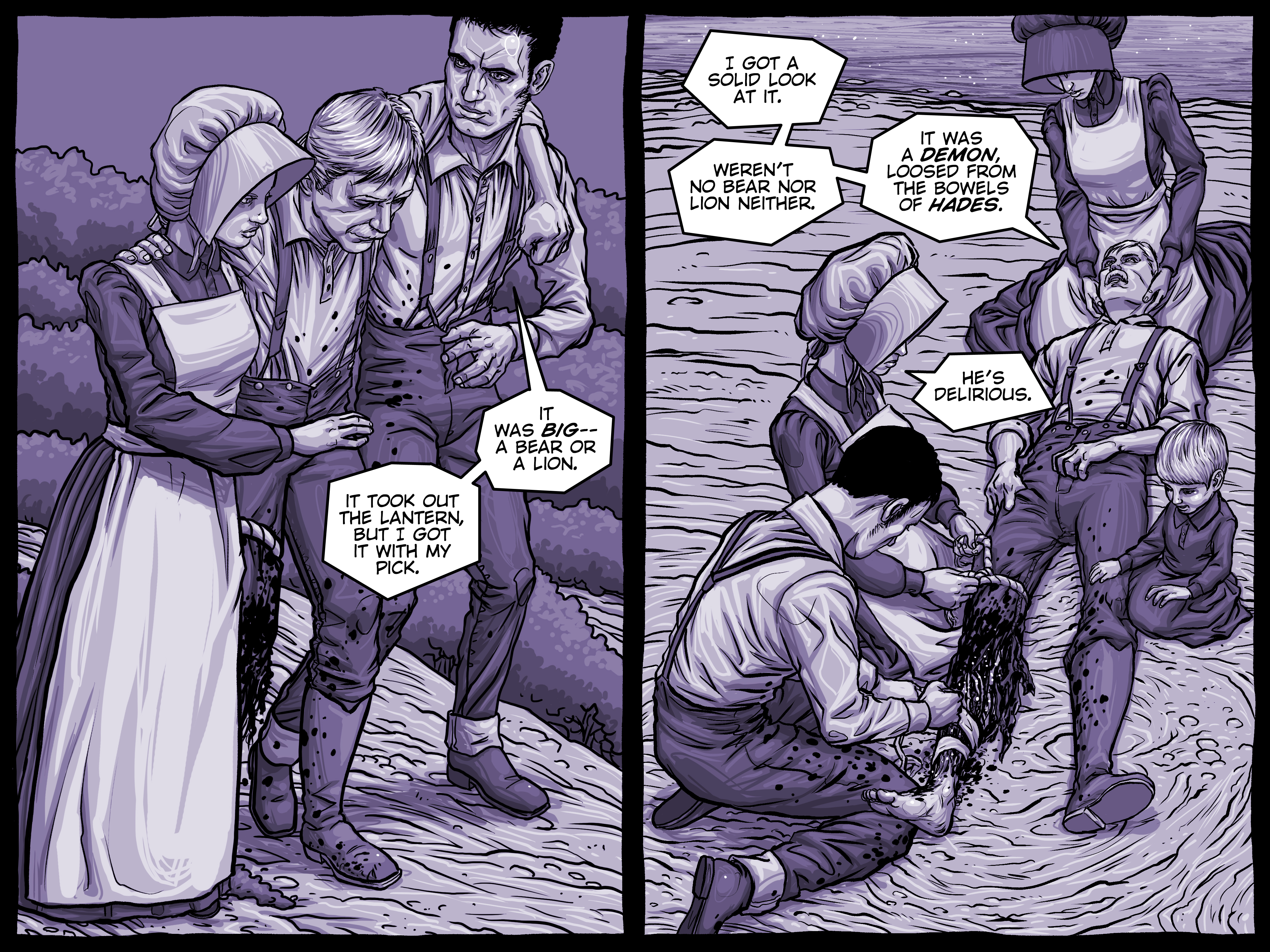 Read online False Positive comic -  Issue #5 - 10