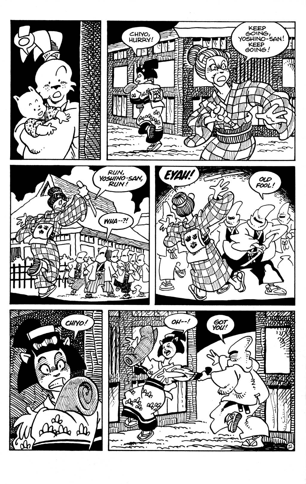 Read online Usagi Yojimbo (1996) comic -  Issue #28 - 23