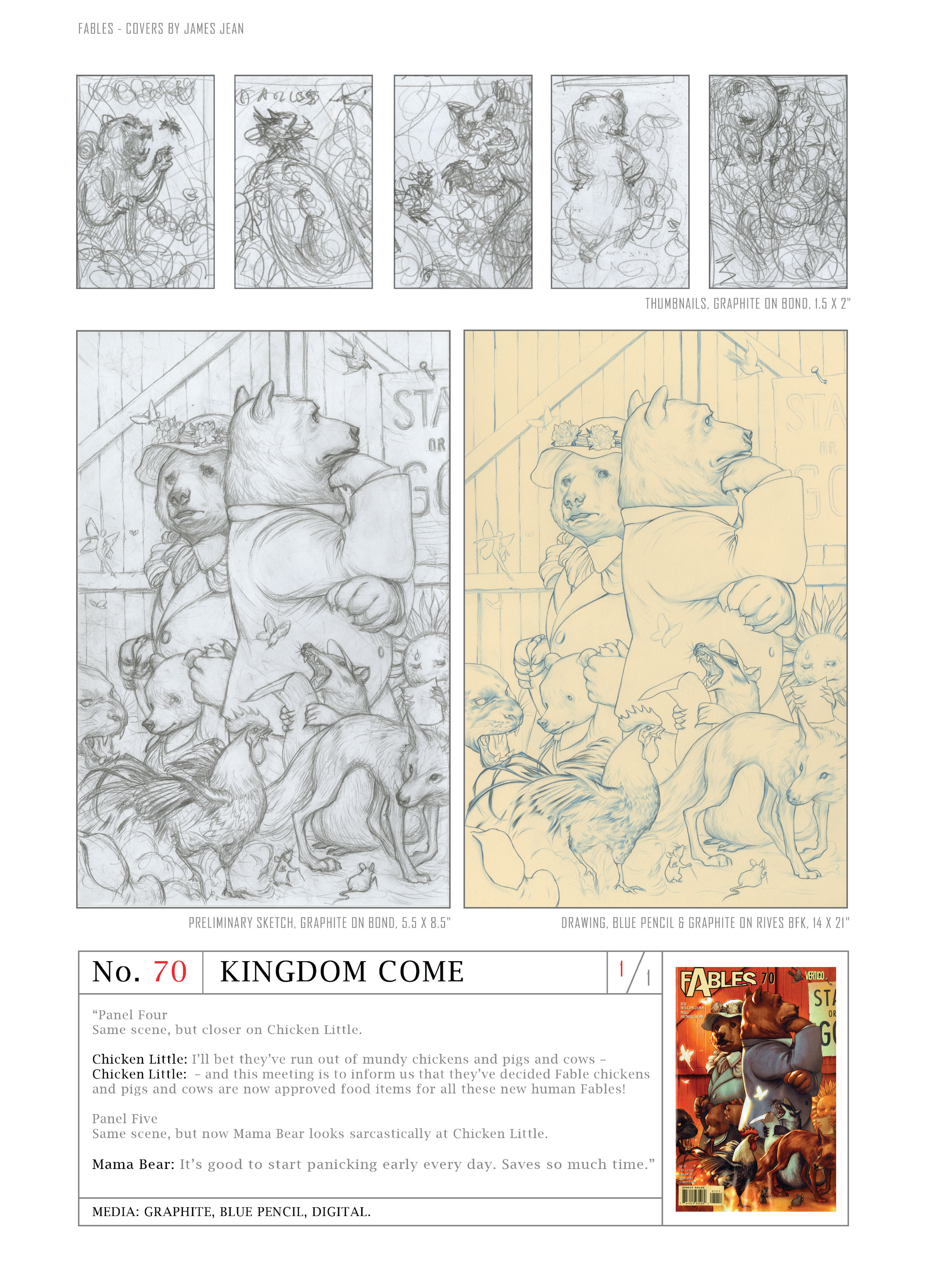 Read online Fables: Covers by James Jean comic -  Issue # TPB (Part 2) - 76