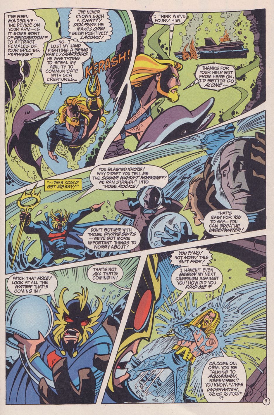 Read online Adventures in the DC Universe comic -  Issue #6 - 10