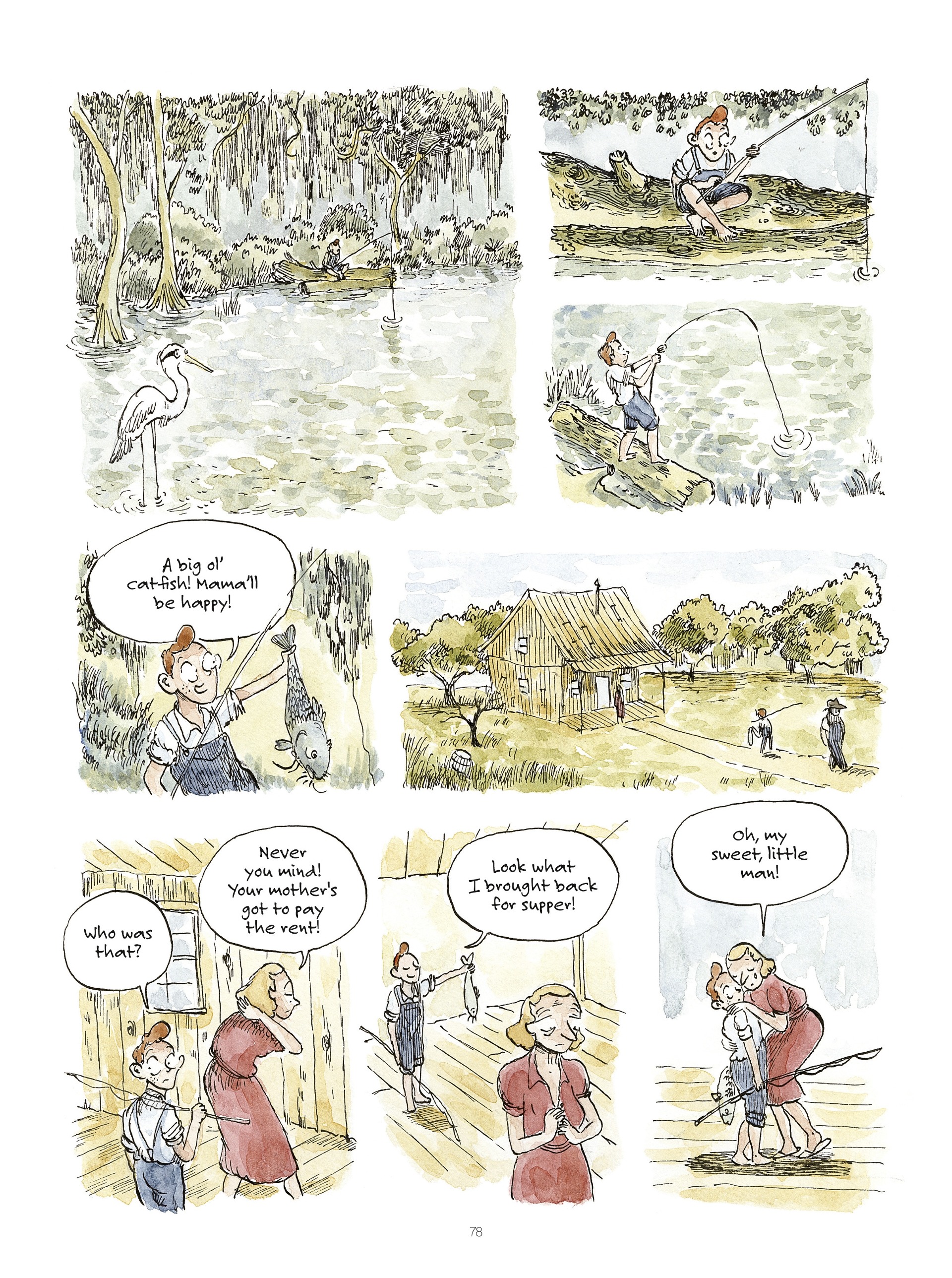 Read online Swamp: A Summer in the Bayou comic -  Issue # TPB (Part 1) - 80