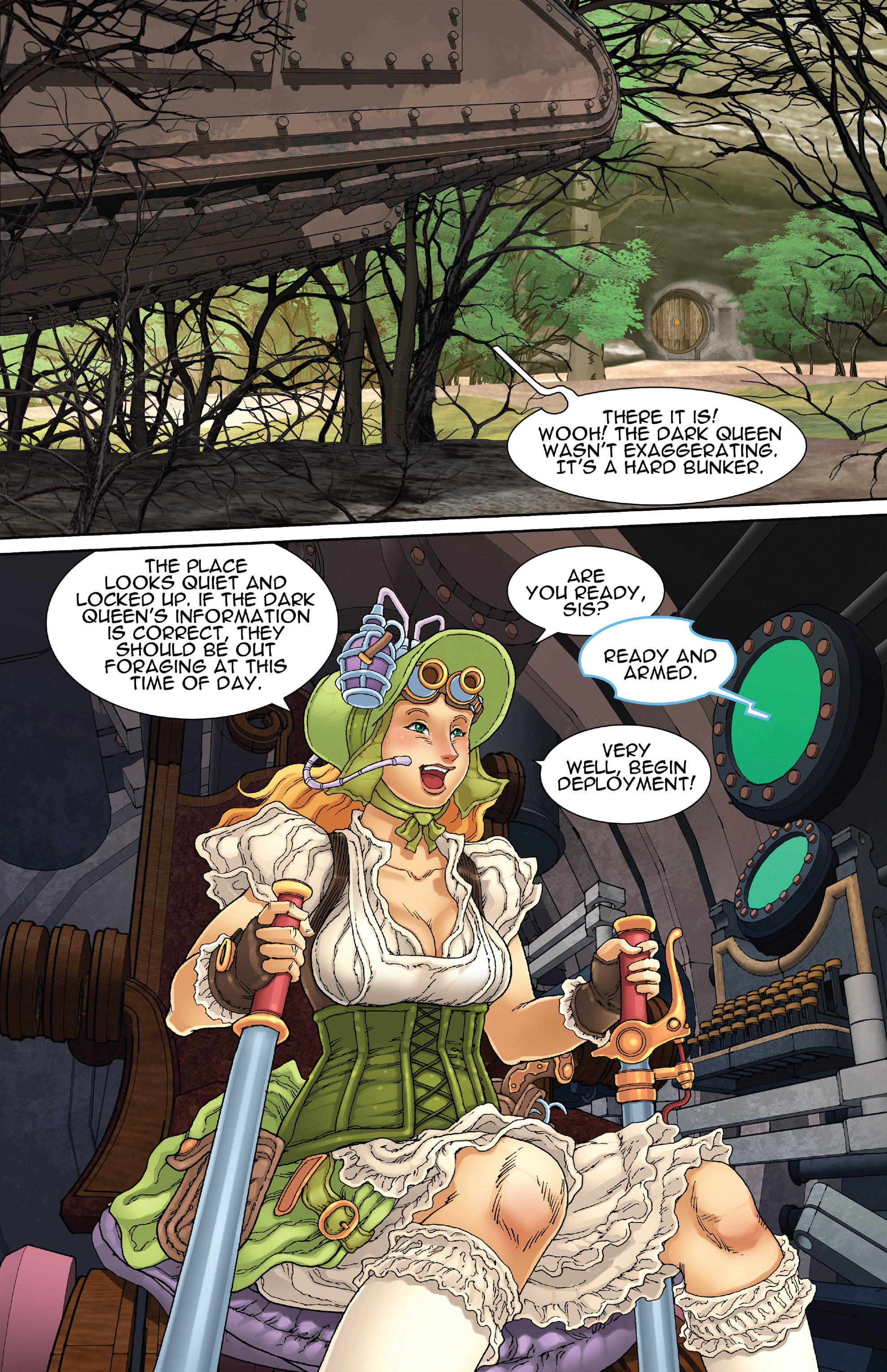 Read online Free Comic Book Day 2015 comic -  Issue # Steampunk Goldilocks - 7